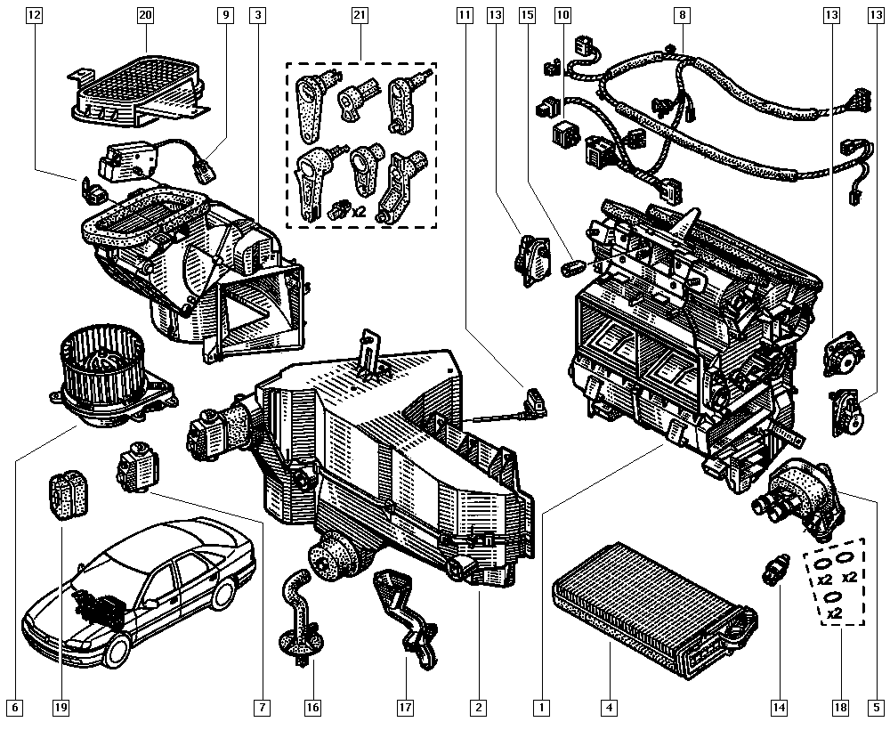 VAG 7701041340 - Valvola ad espansione, Climatizzatore autozon.pro