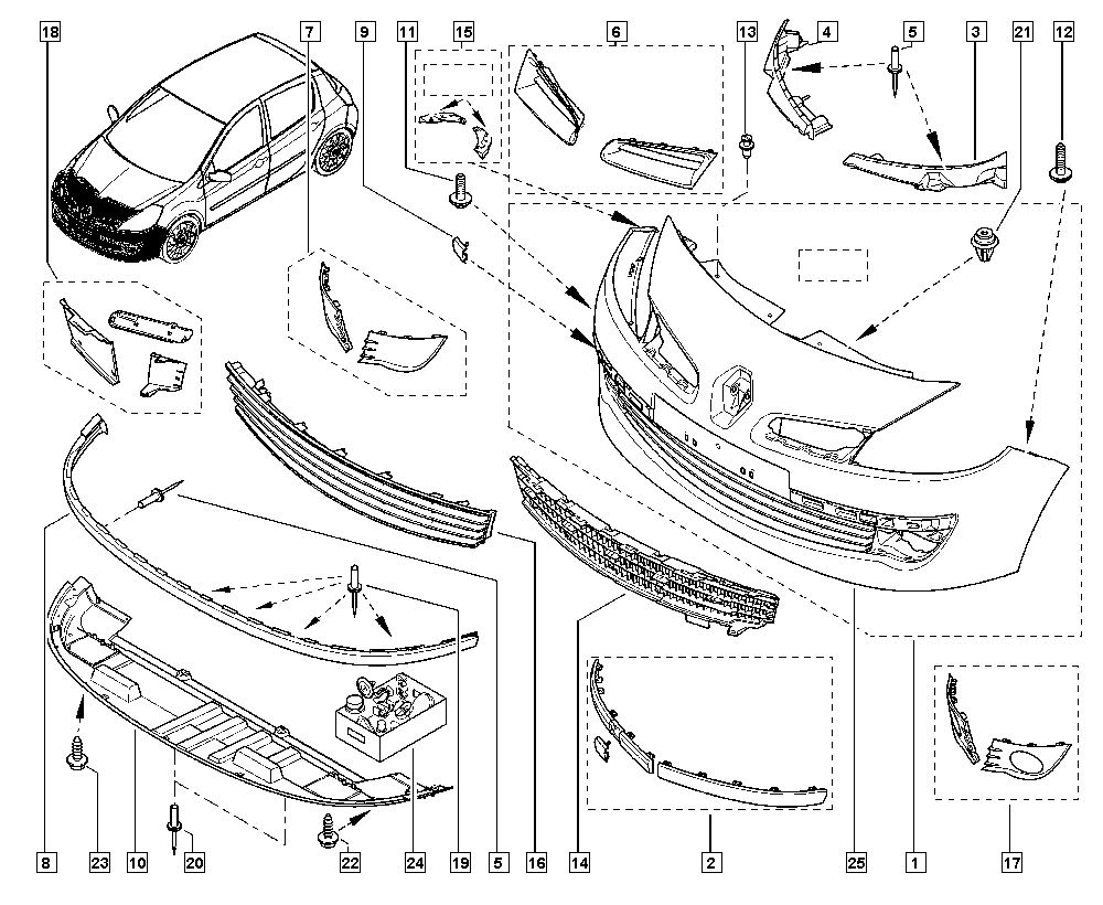 RENAULT 8200-682-328 - Insonorizzazione vano motore autozon.pro