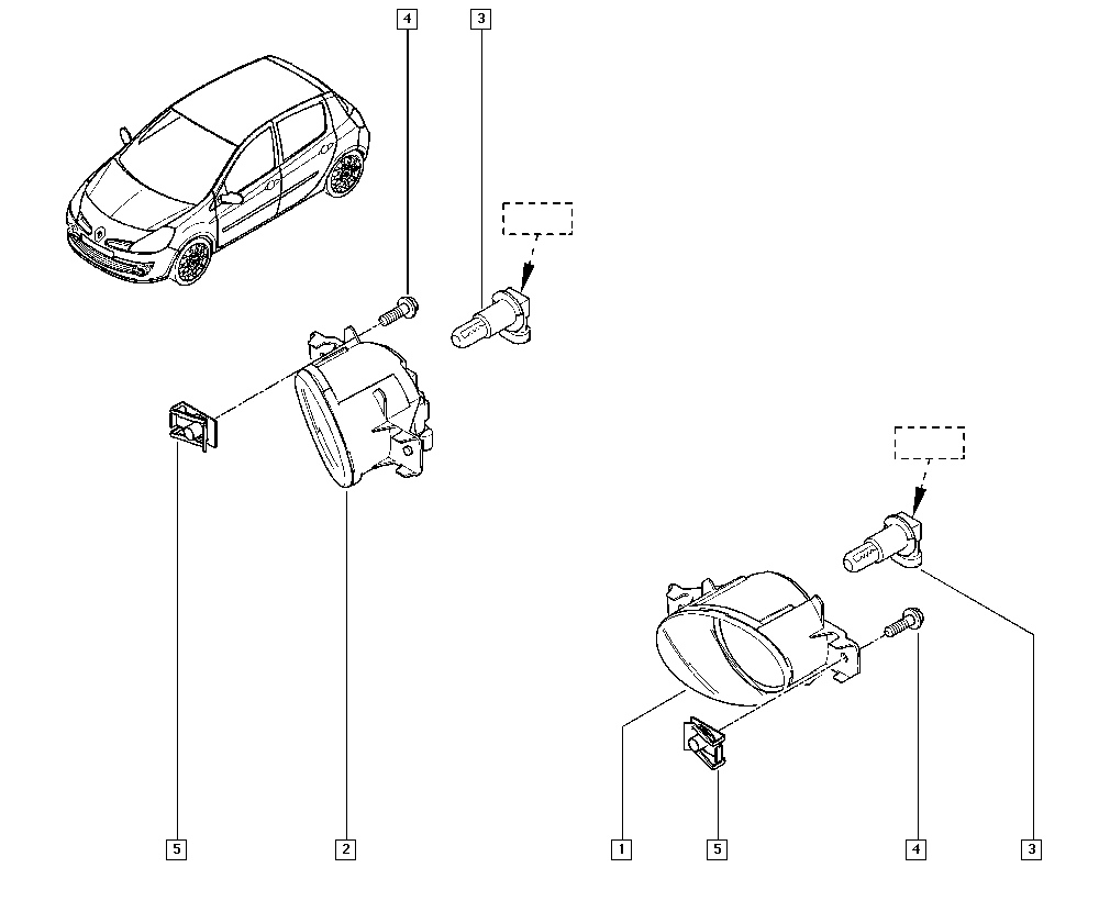 RENAULT 8200002469 - Fendinebbia autozon.pro