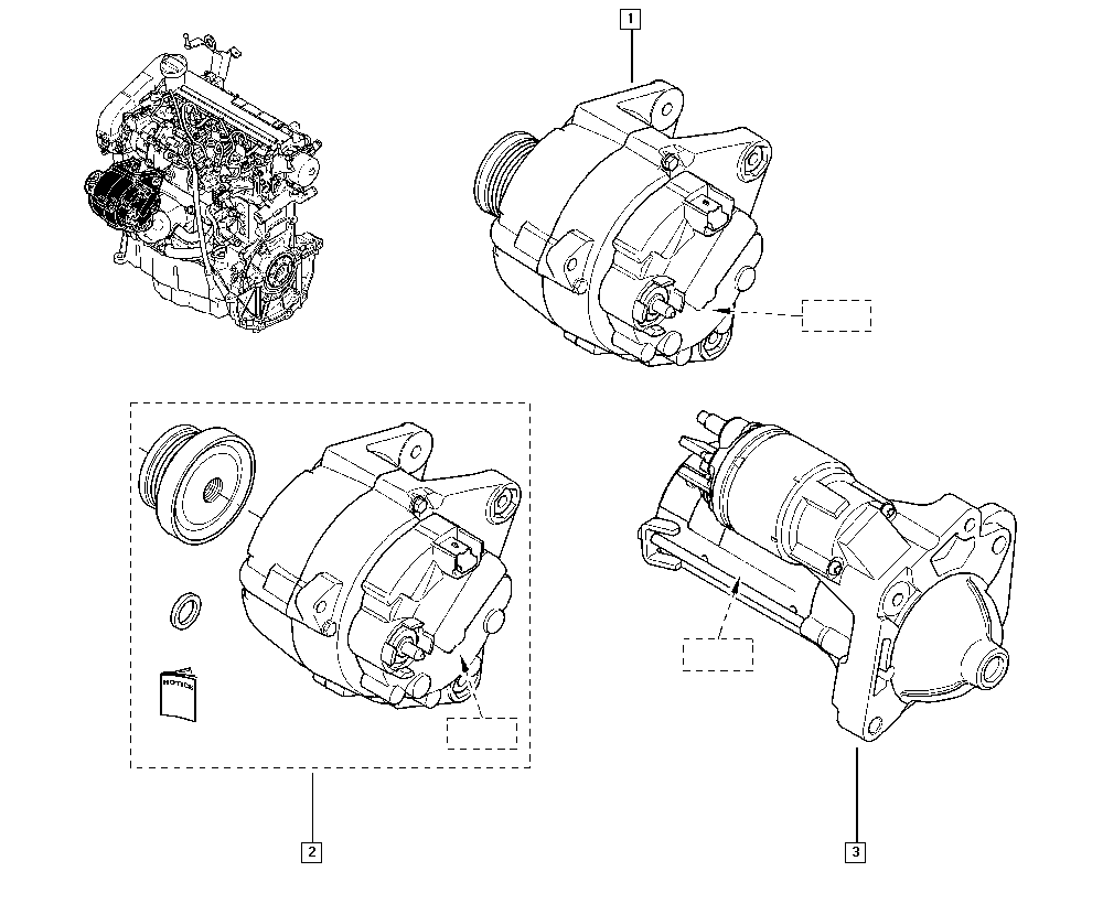 RENAULT 82 00 667 608 - Alternatore autozon.pro