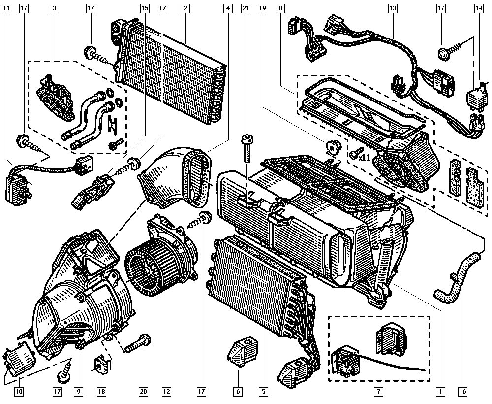 RENAULT 7701044164 - Valvola ad espansione, Climatizzatore autozon.pro