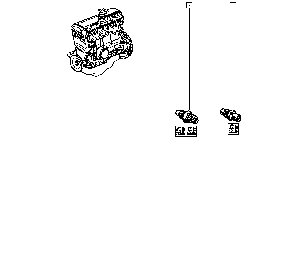 RENAULT TRUCKS 7700810879 - Sensore, Temperatura refrigerante autozon.pro