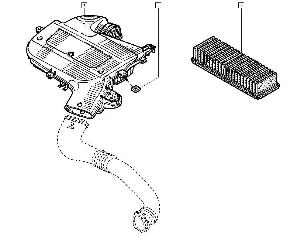 RENAULT TRUCKS 77 01 477 096 - Filtro aria autozon.pro