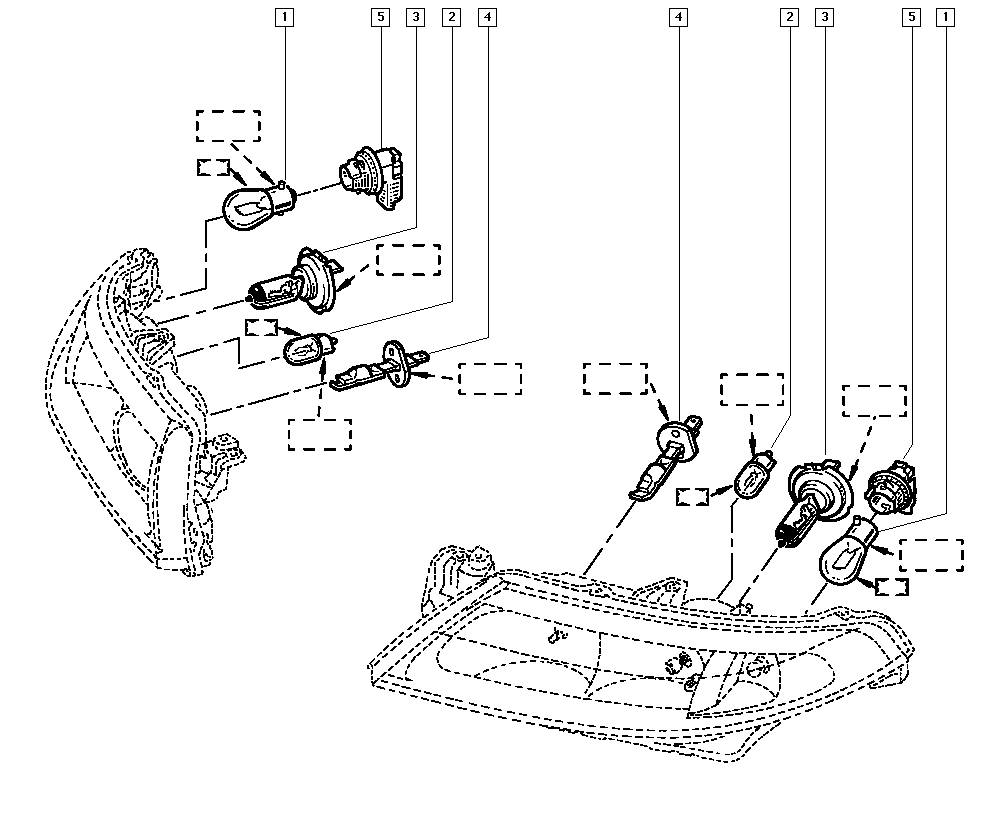 RENAULT 7701049947 - Lampadina, Faro di profondità autozon.pro