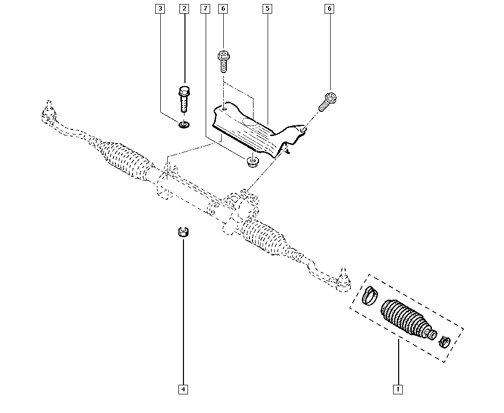 RENAULT TRUCKS 7701472765 - Soffietto, Sterzo autozon.pro