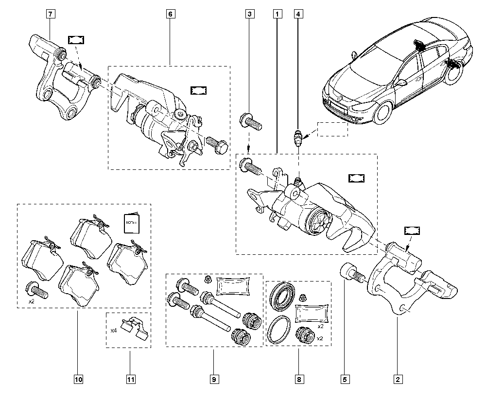 Skoda 440 605 713R - Kit pastiglie freno, Freno a disco autozon.pro