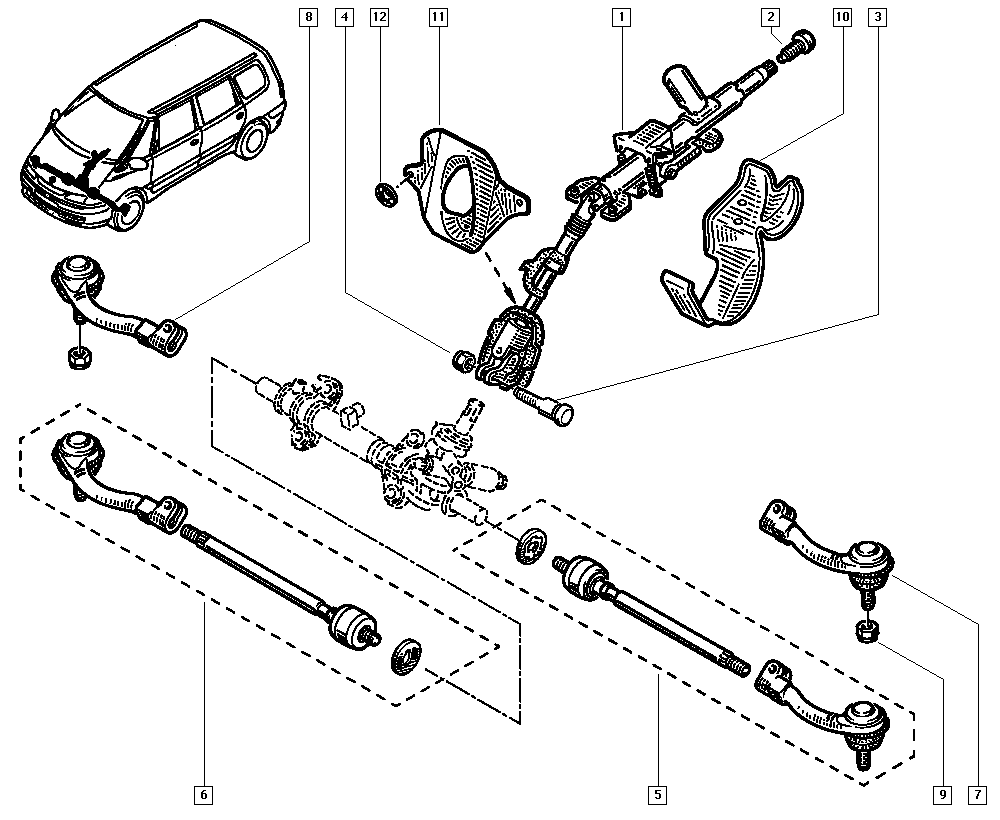 RENAULT 60 25 370 494 - Tirante trasversale autozon.pro