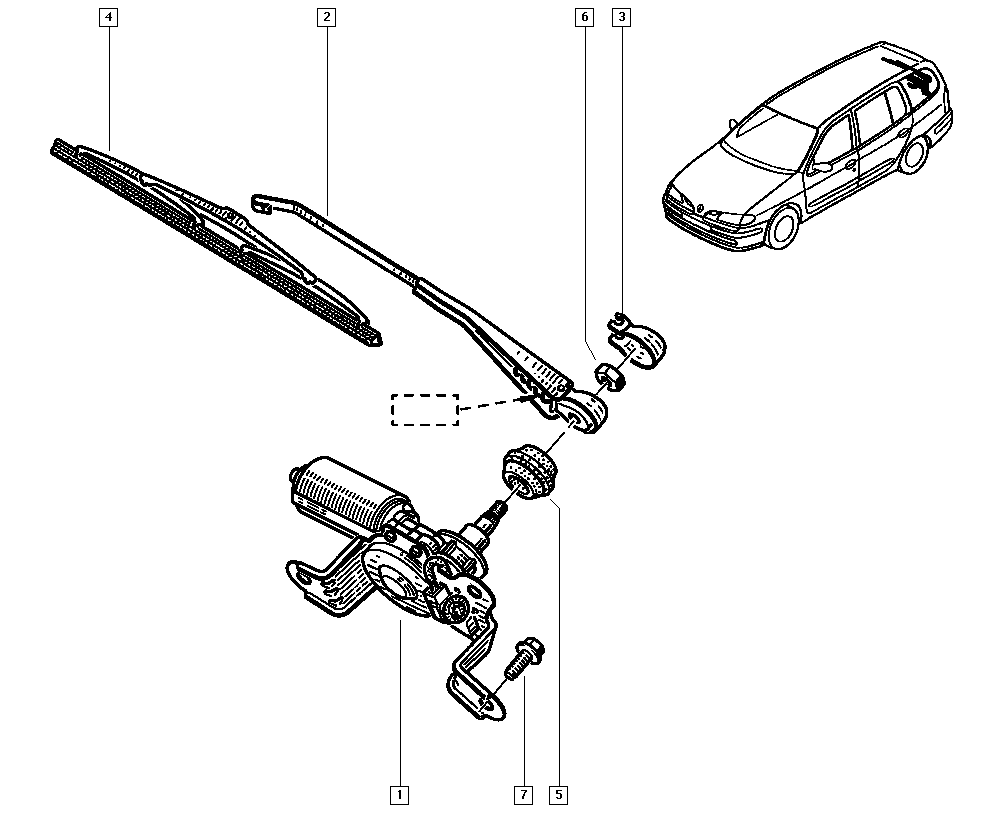 RENAULT 77 01 047 871 - Spazzola tergi autozon.pro