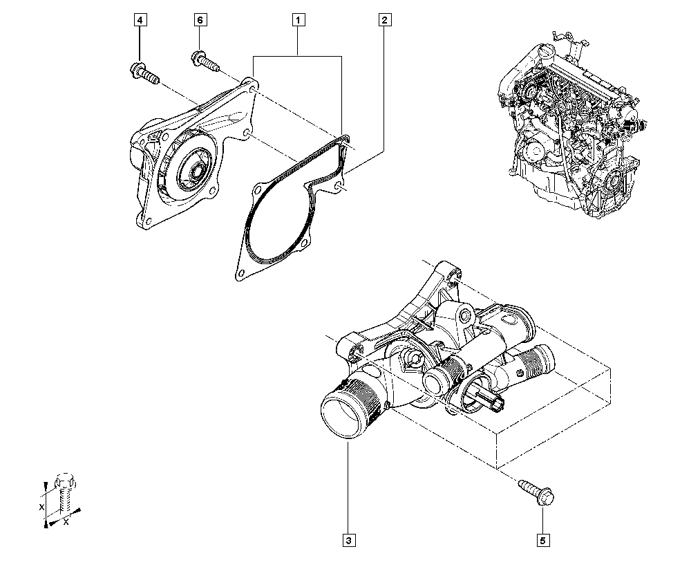 RENAULT 110608920R - Termostato, Refrigerante autozon.pro