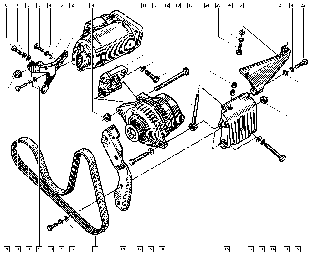 RENAULT 77 00 853 230 - Cinghia Poly-V autozon.pro