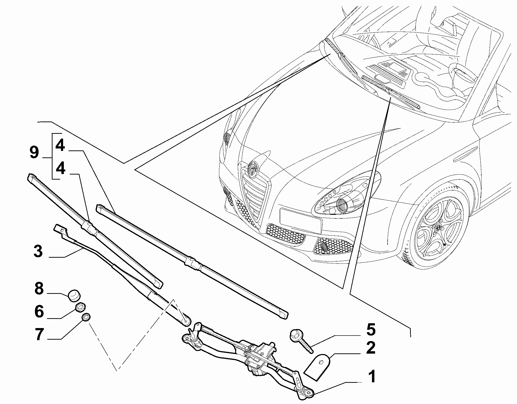 Alfa Romeo 71771274 - Spazzola tergi autozon.pro