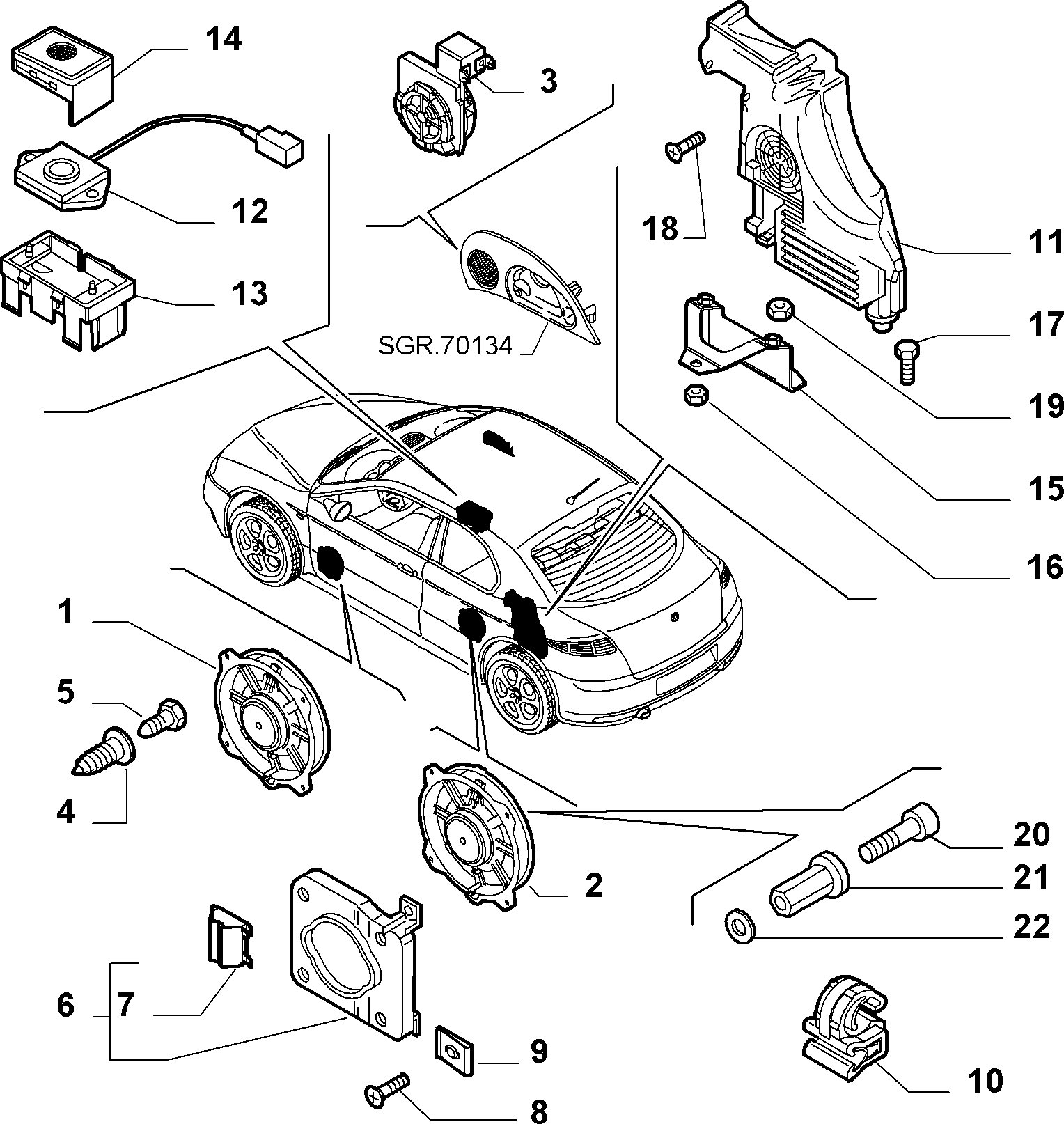 FIAT 51721582 - Clip, Fregio / Modanatura protettiva autozon.pro