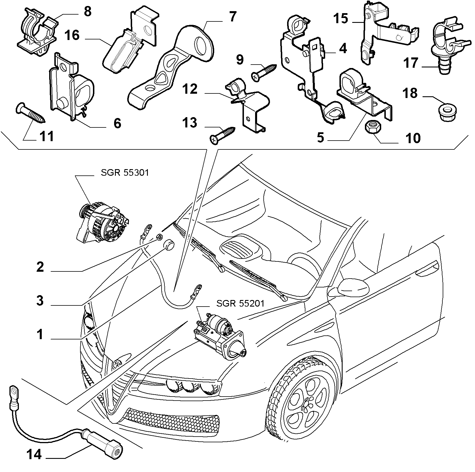 Alfa Romeo 14075811 - Dado, Fuso dell'asse autozon.pro