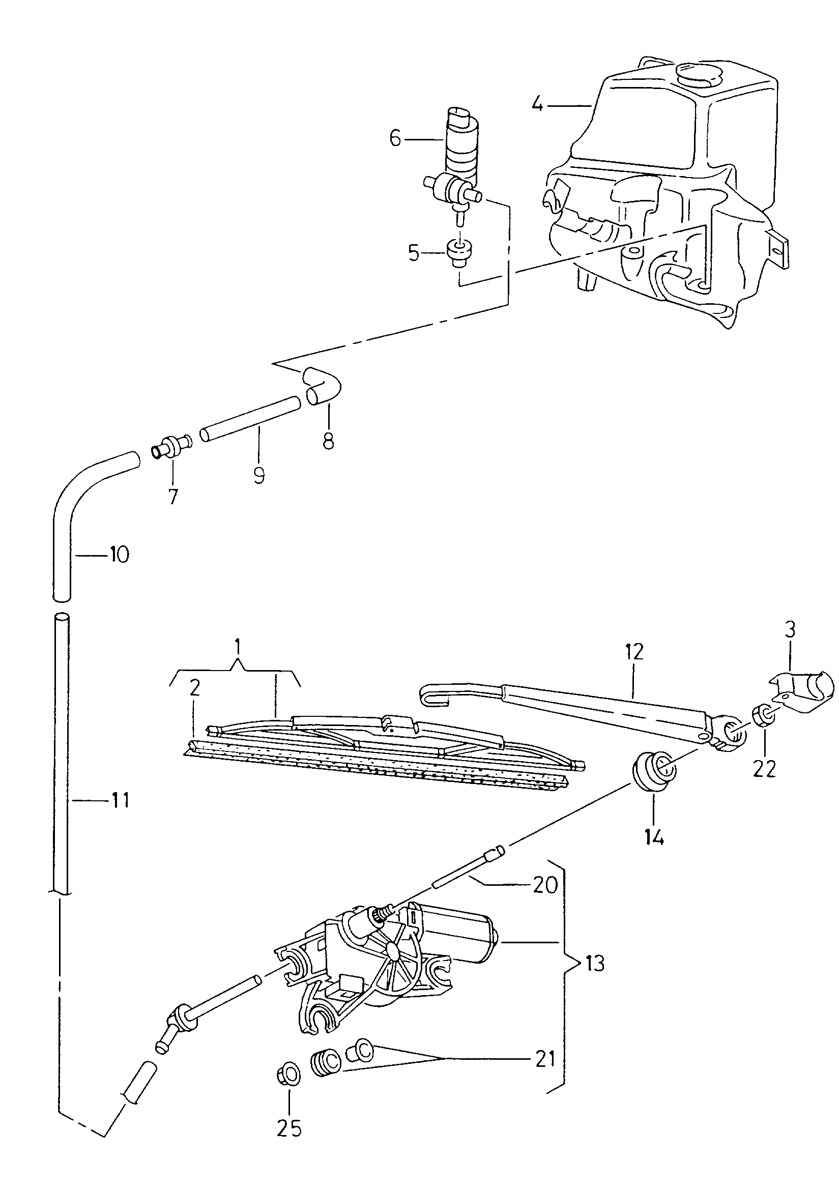 Seat 1J6955425C - Spazzola tergi autozon.pro