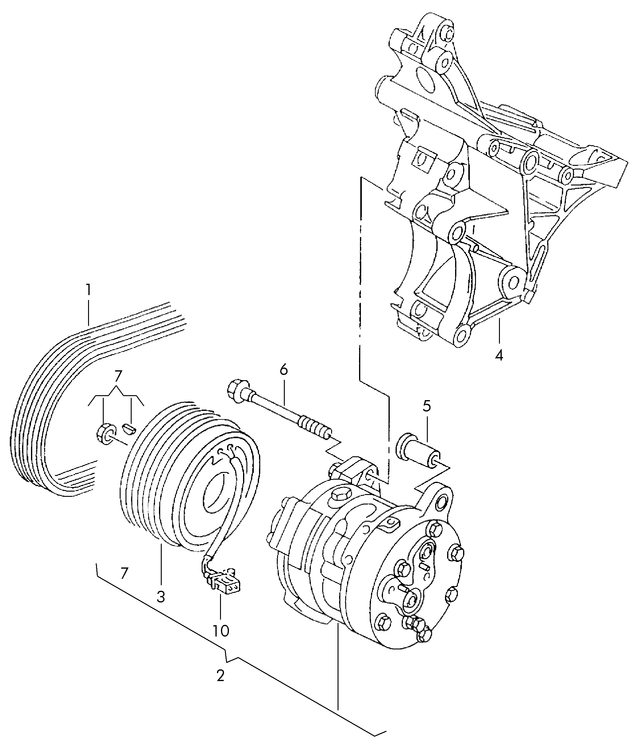 Skoda 1J0820811A - Compressore, Climatizzatore autozon.pro