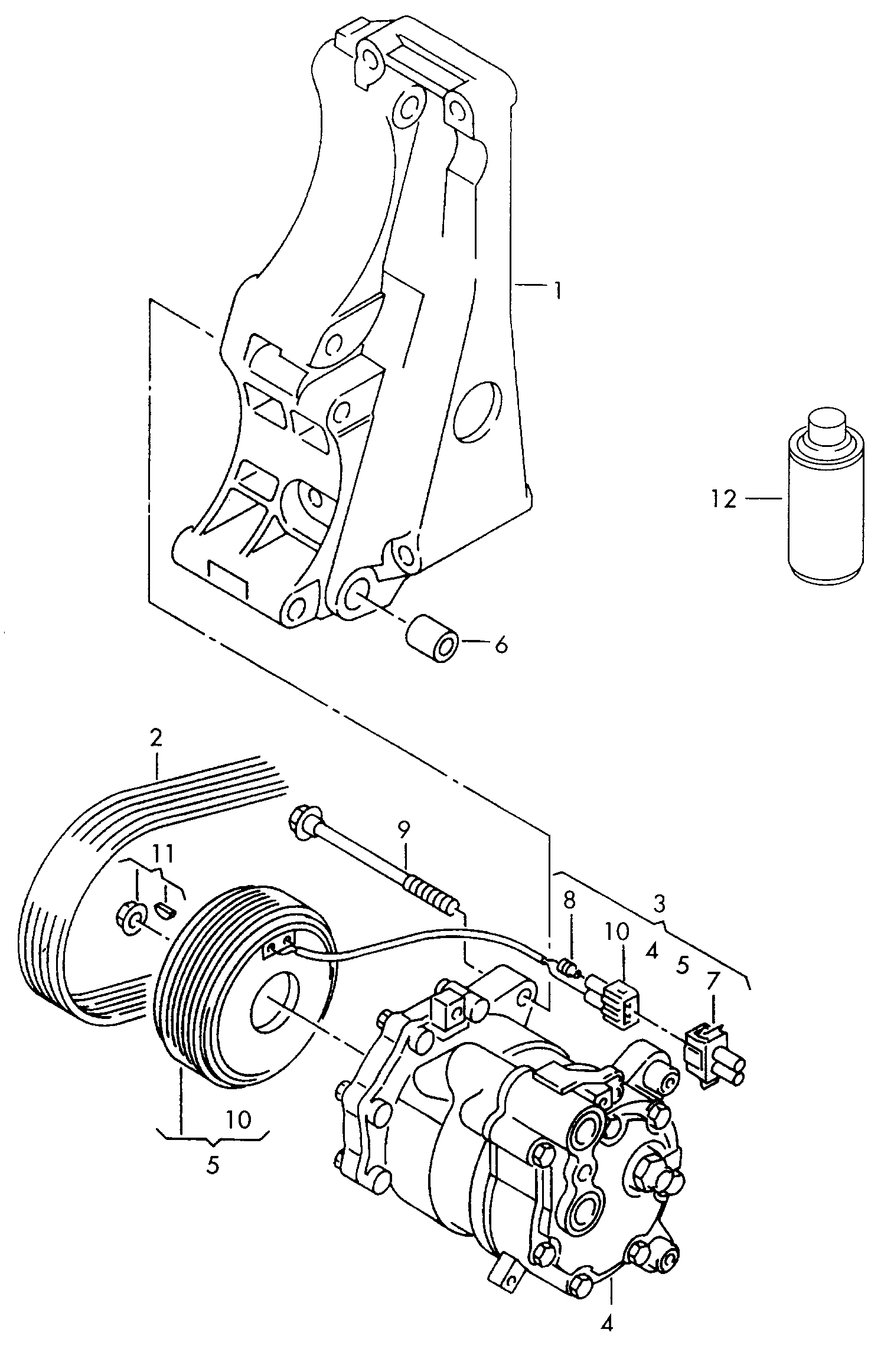 Seat 6N0820803C - Compressore, Climatizzatore autozon.pro