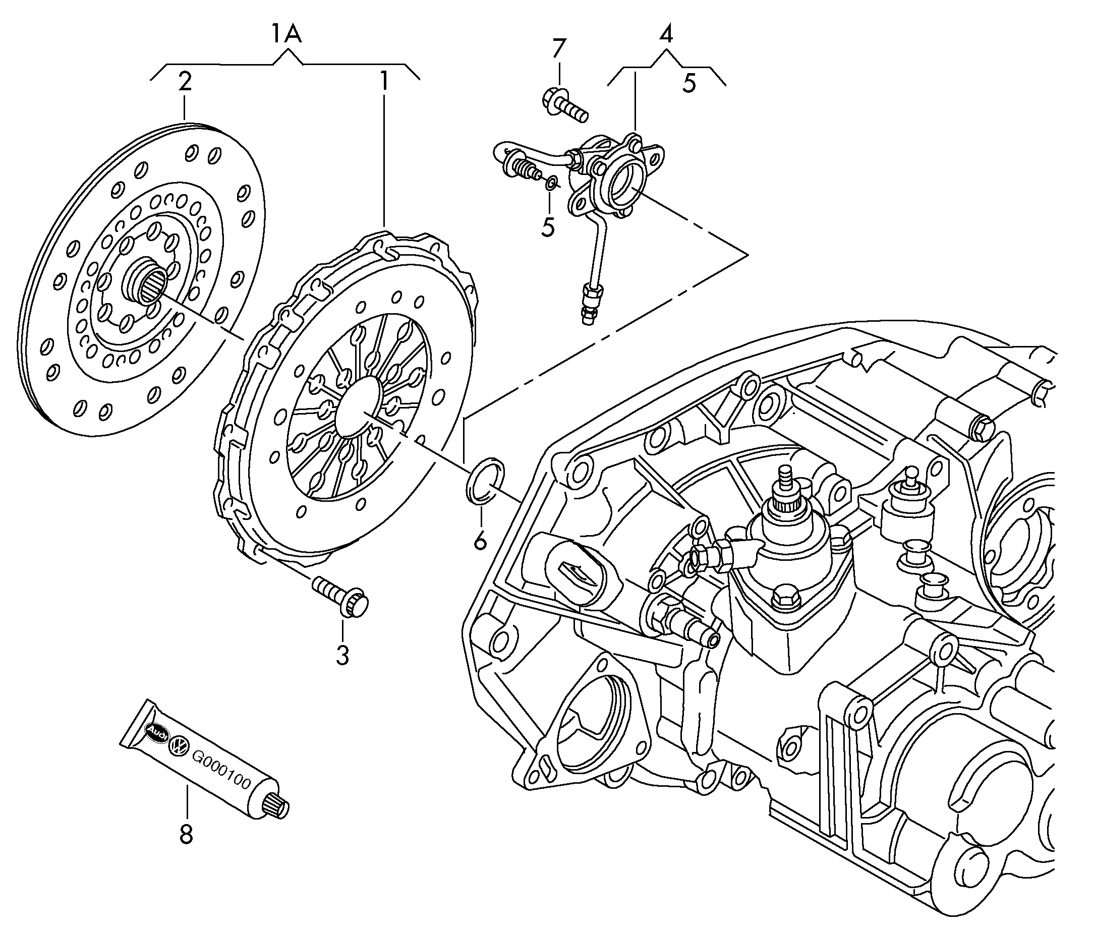 VW 038 141 025 R - Kit frizione autozon.pro