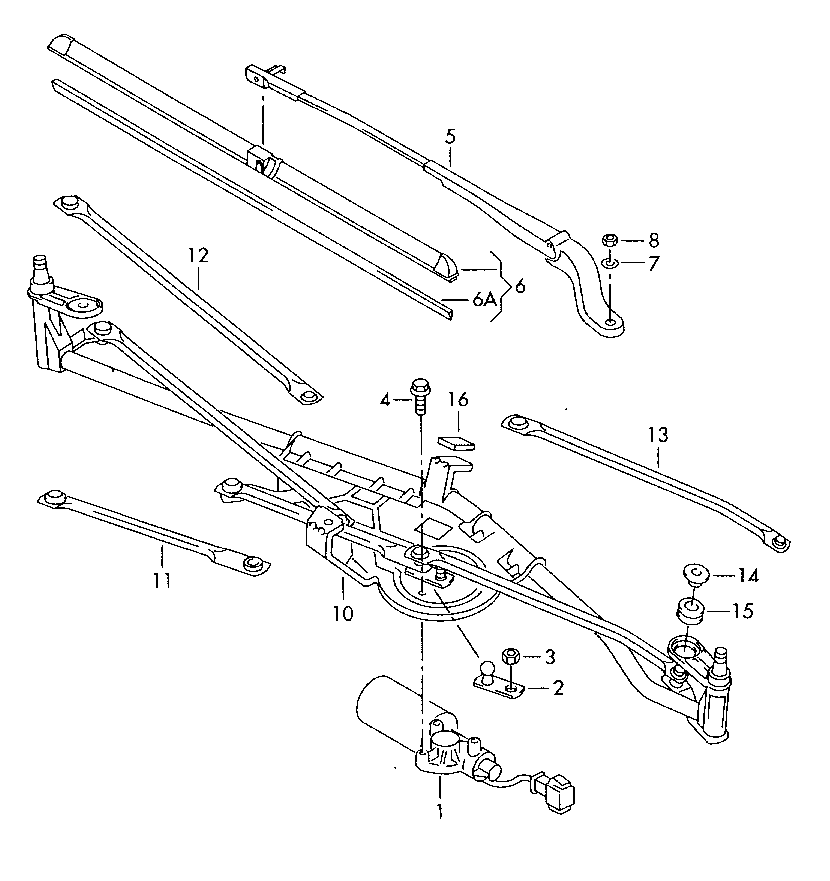 Seat 7M3998002A - Spazzola tergi autozon.pro