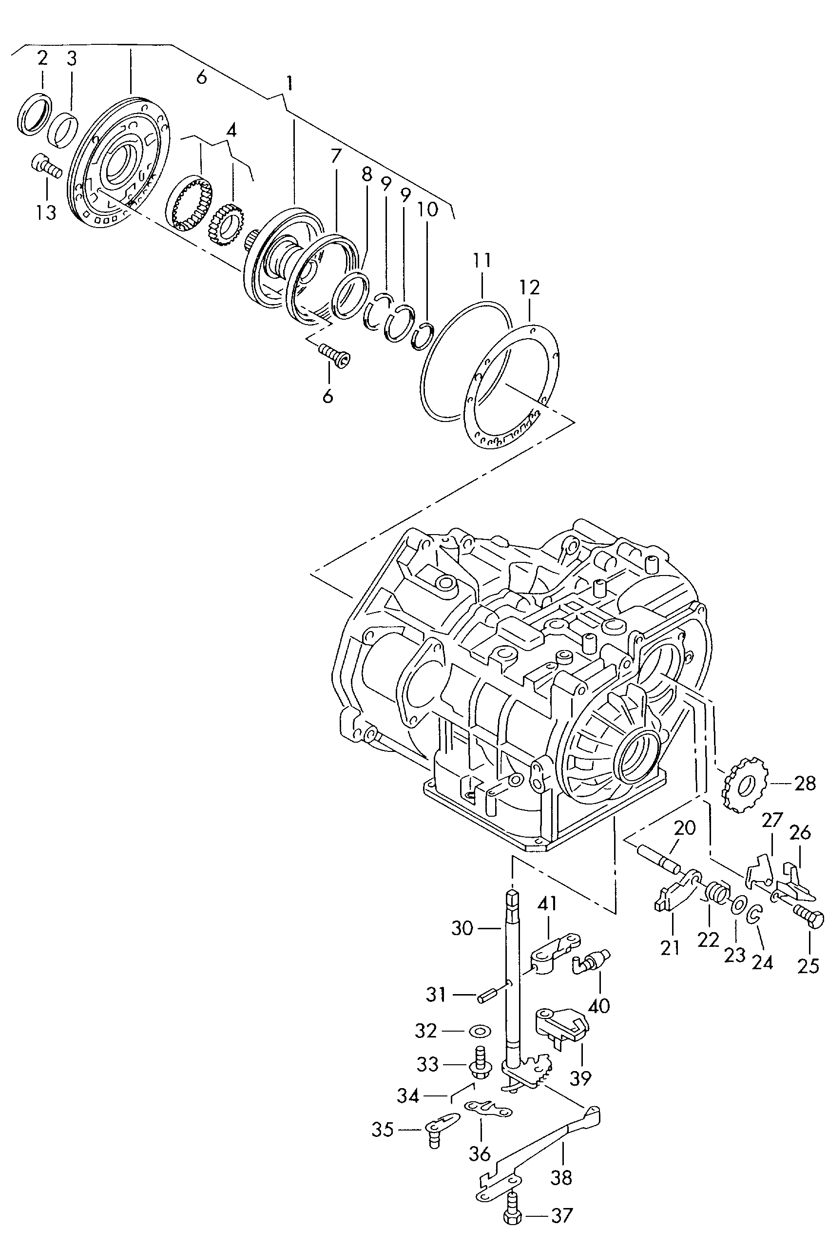 VW 02N 409 355 B - Albero motore / Semiasse autozon.pro