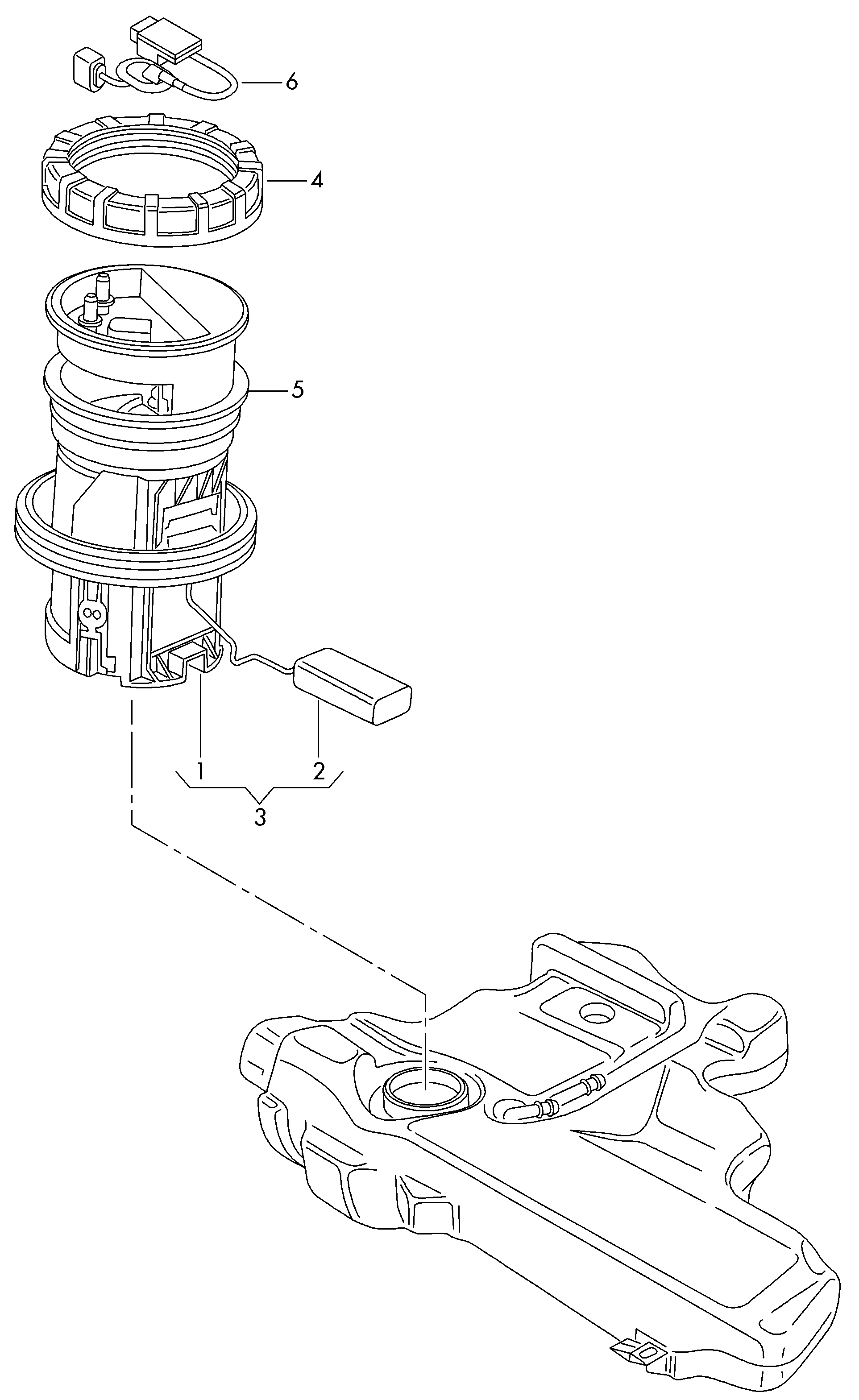 Seat 6R0919051F - Gruppo alimentazione carburante autozon.pro