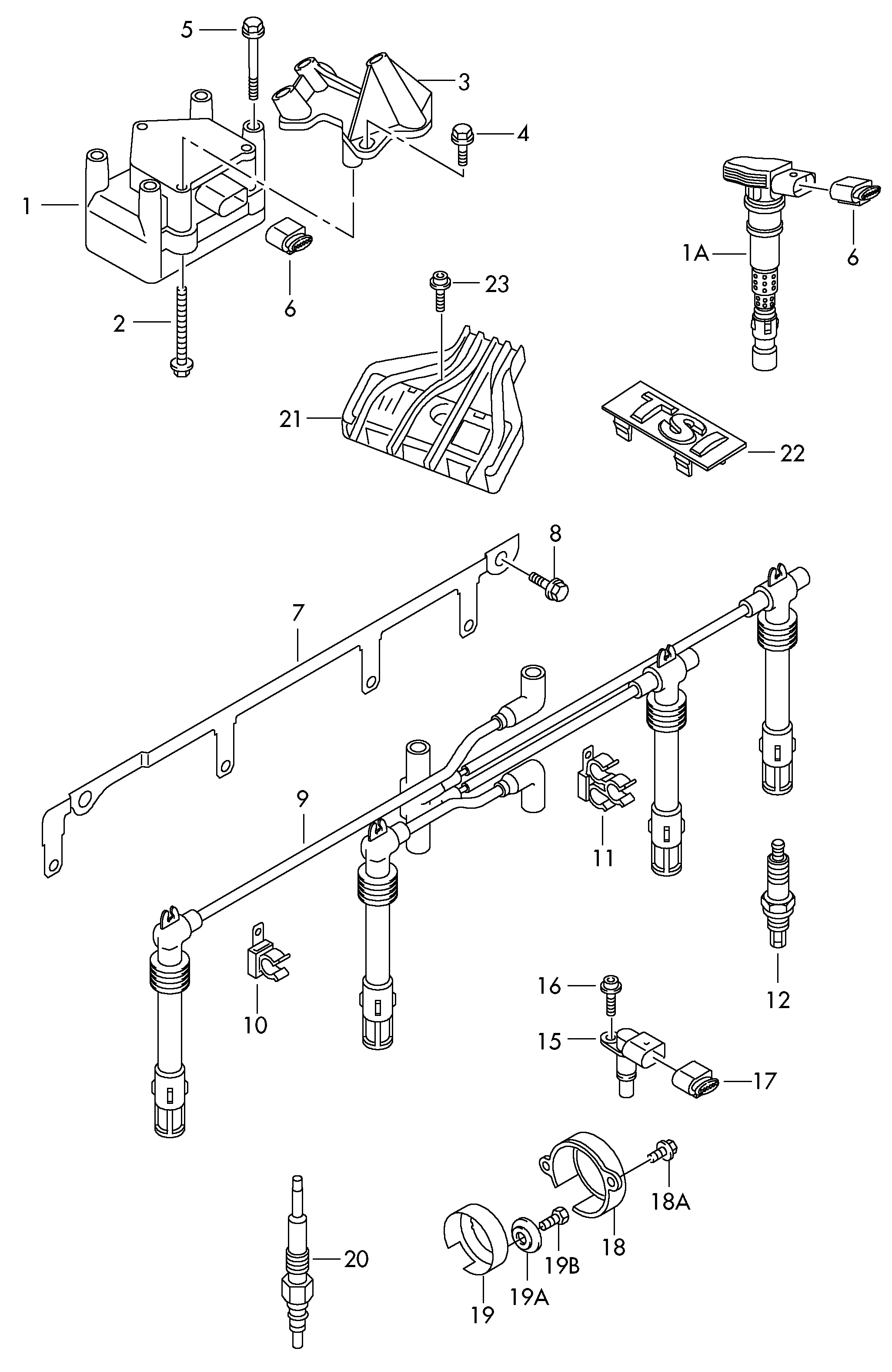 Skoda 03D 906 433 - Generatore di impulsi, Albero a gomiti autozon.pro