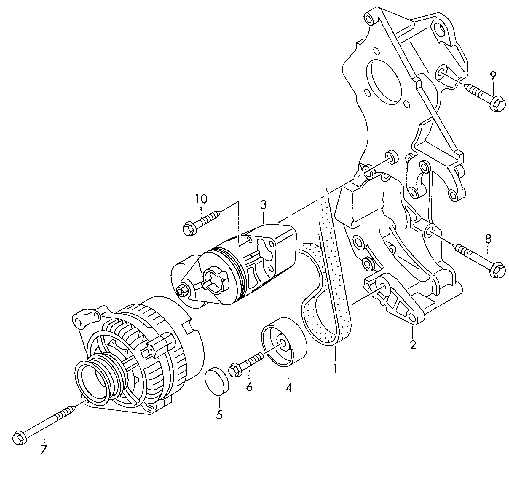 VW 038 903 315 C - Smorzatore vibrazioni, Cinghia Poly-V autozon.pro