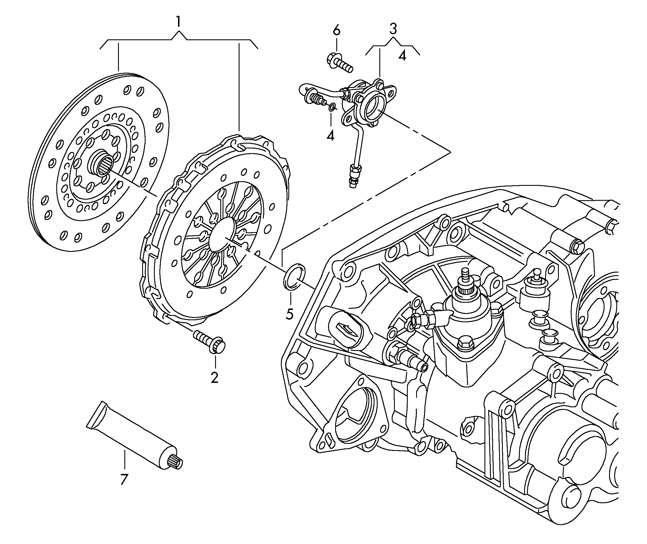 VAG 03L141016N - Kit frizione autozon.pro