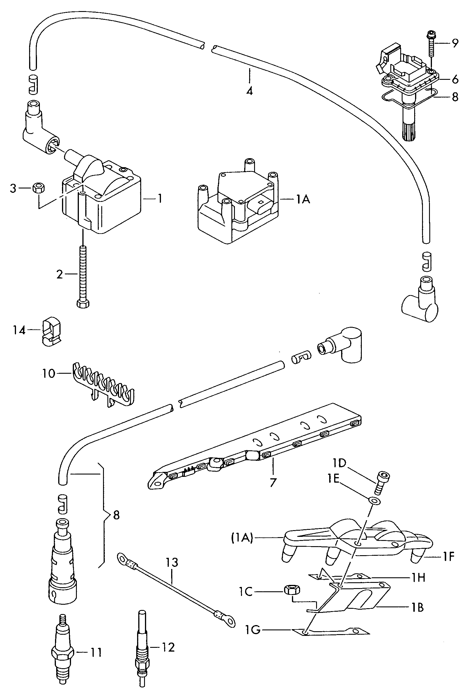 Seat 101 905 601 F - Candela accensione autozon.pro