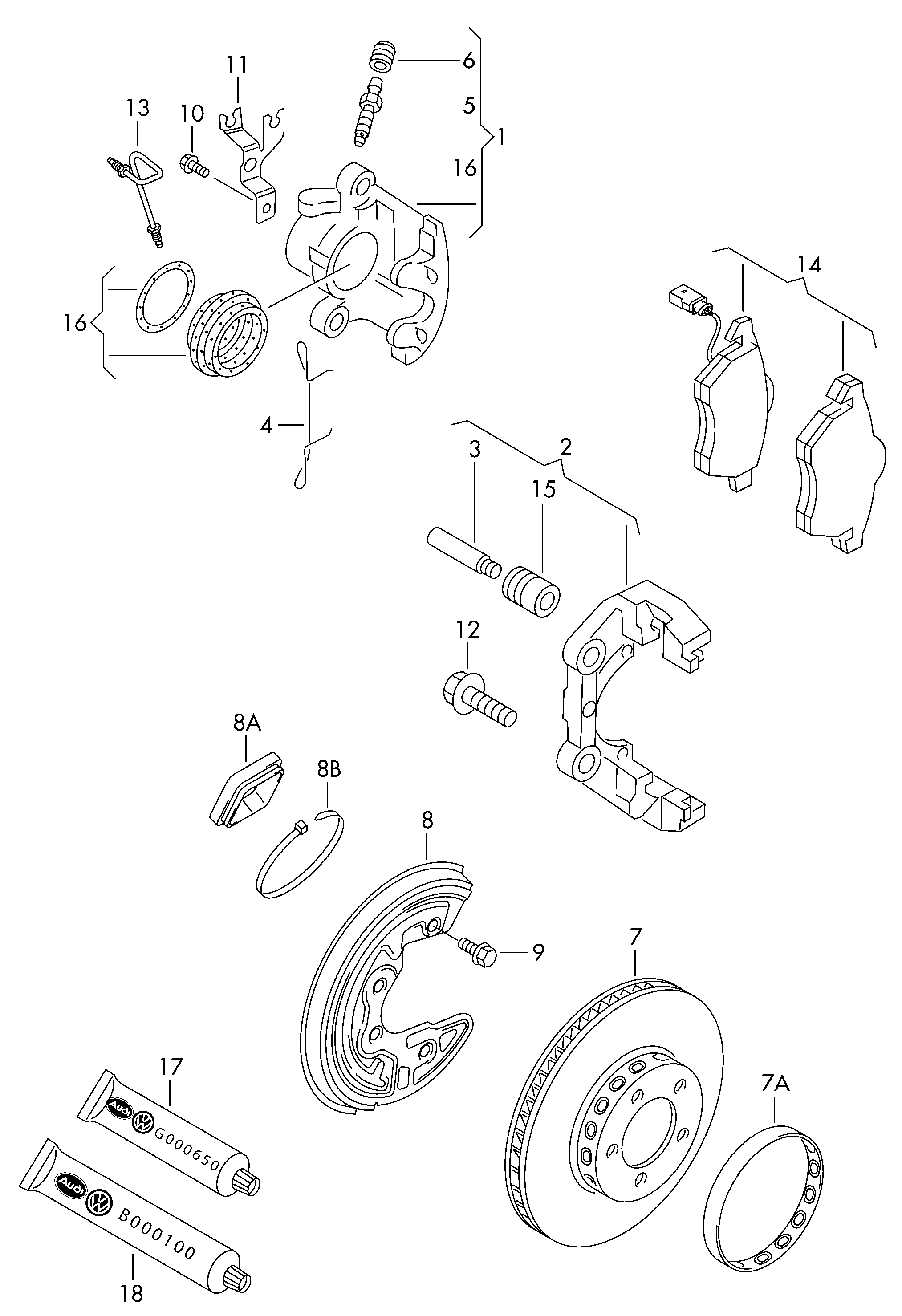 VAG JZW615301B - Discofreno autozon.pro