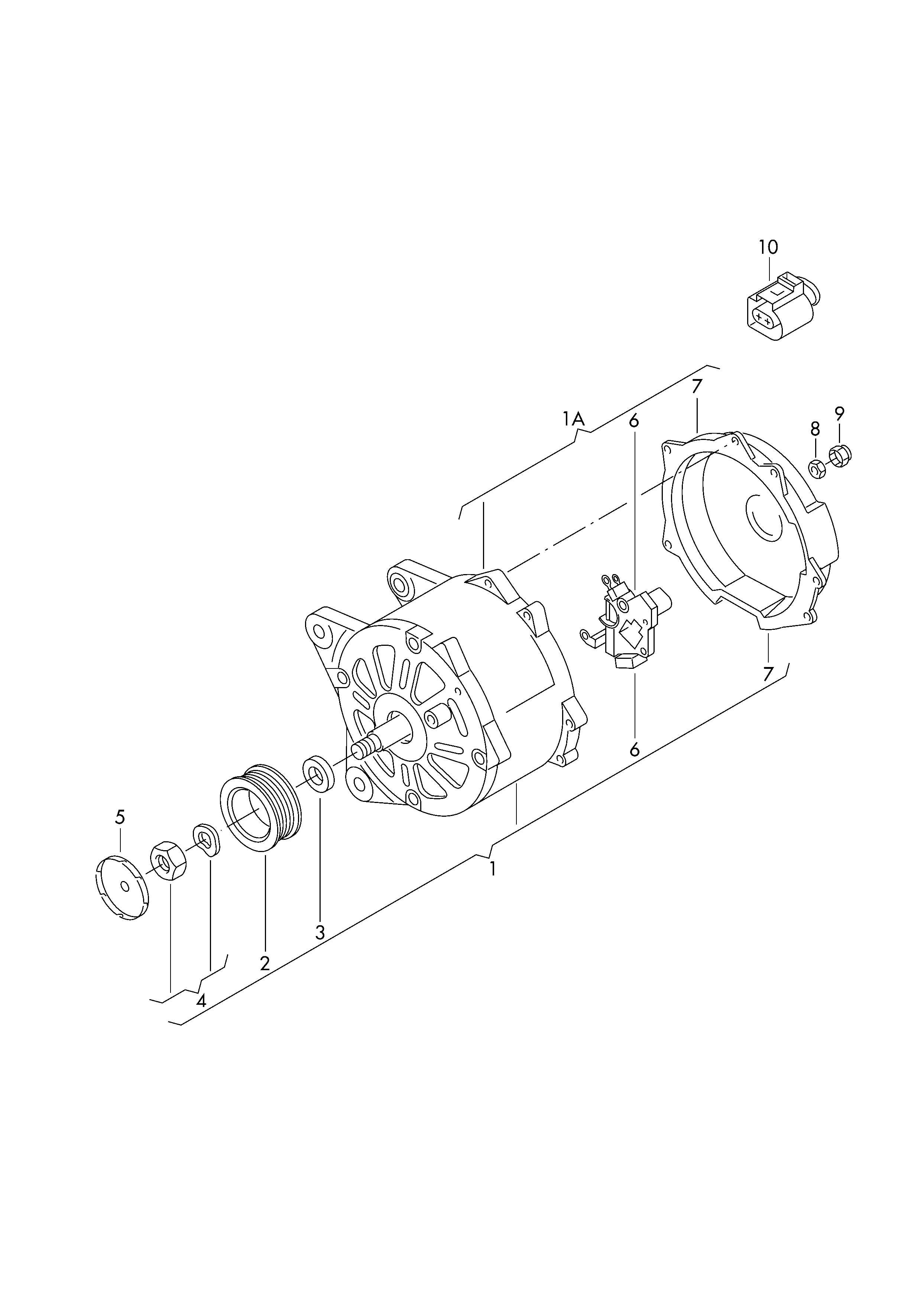 Seat 06F 903 023 E - Alternatore autozon.pro