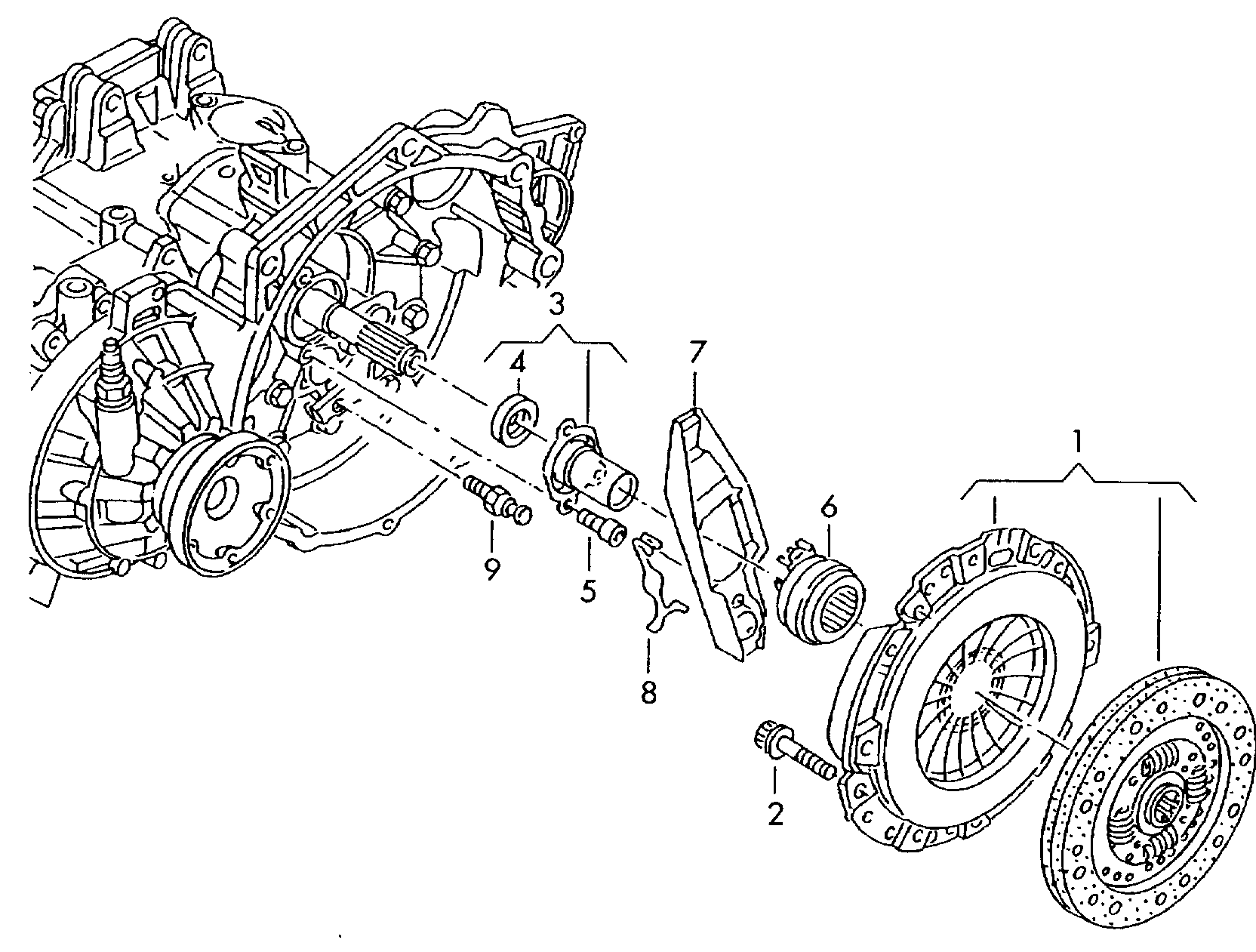 VW 06F141015B - Kit frizione autozon.pro