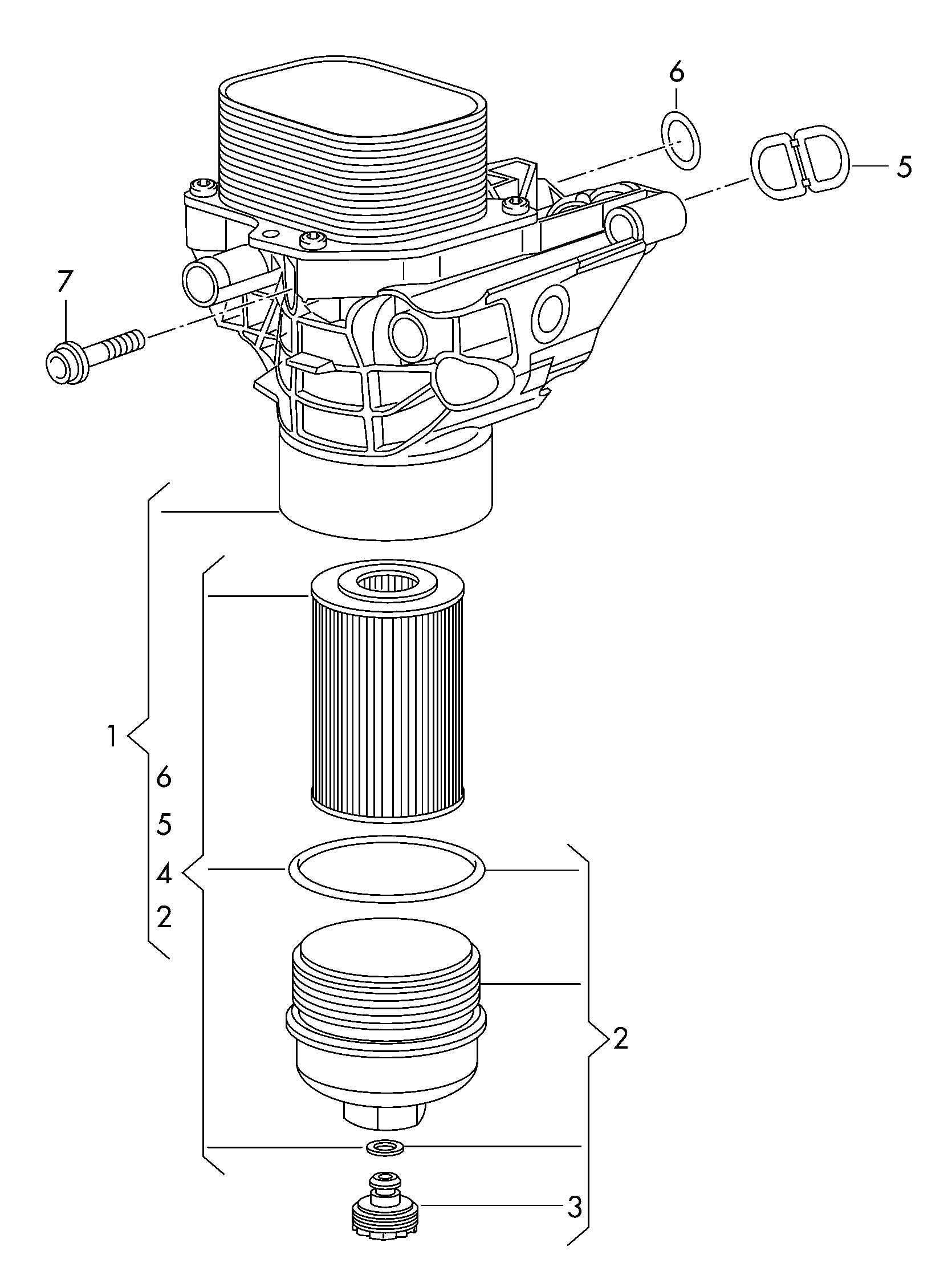 Skoda 03N115389B - Radiatore olio, Olio motore autozon.pro