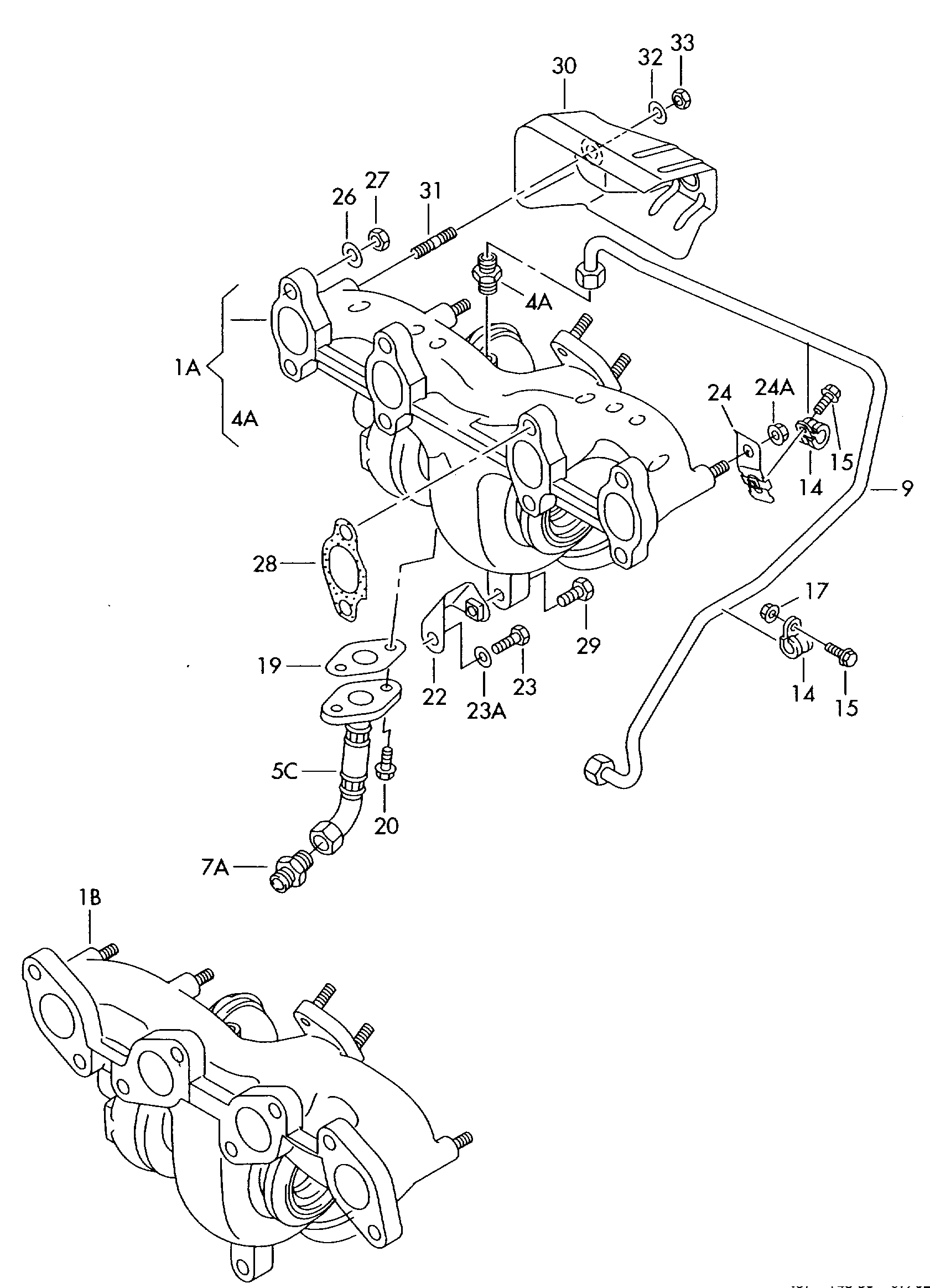 Skoda 03G 253 014 H - Turbocompressore, Sovralimentazione autozon.pro