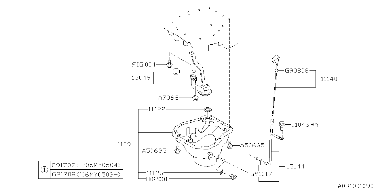 Subaru 806917080 - Guarnizione, Collettore aspirazione autozon.pro