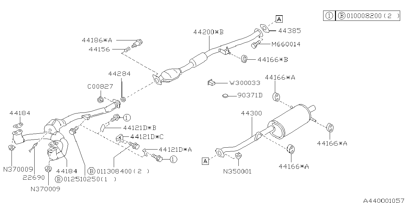 Subaru 011308400 - Rondella elastica, Impianto gas scarico autozon.pro