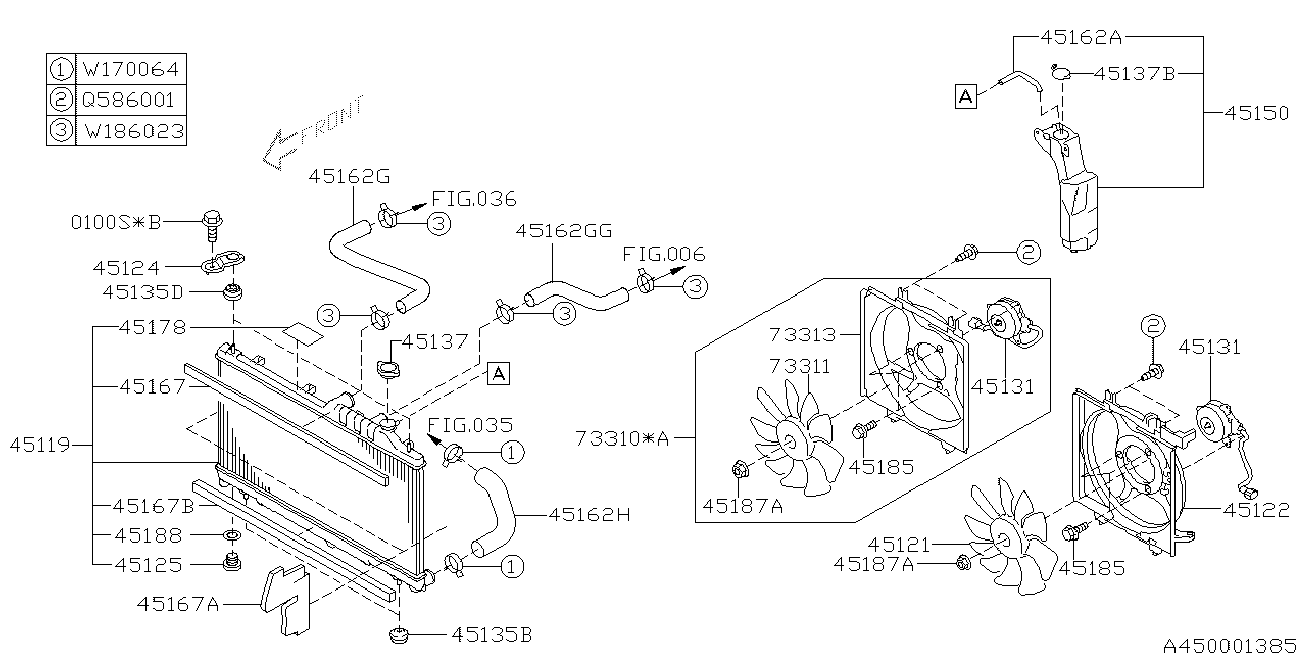 MAZDA 45137AE003 - Tappo, radiatore autozon.pro