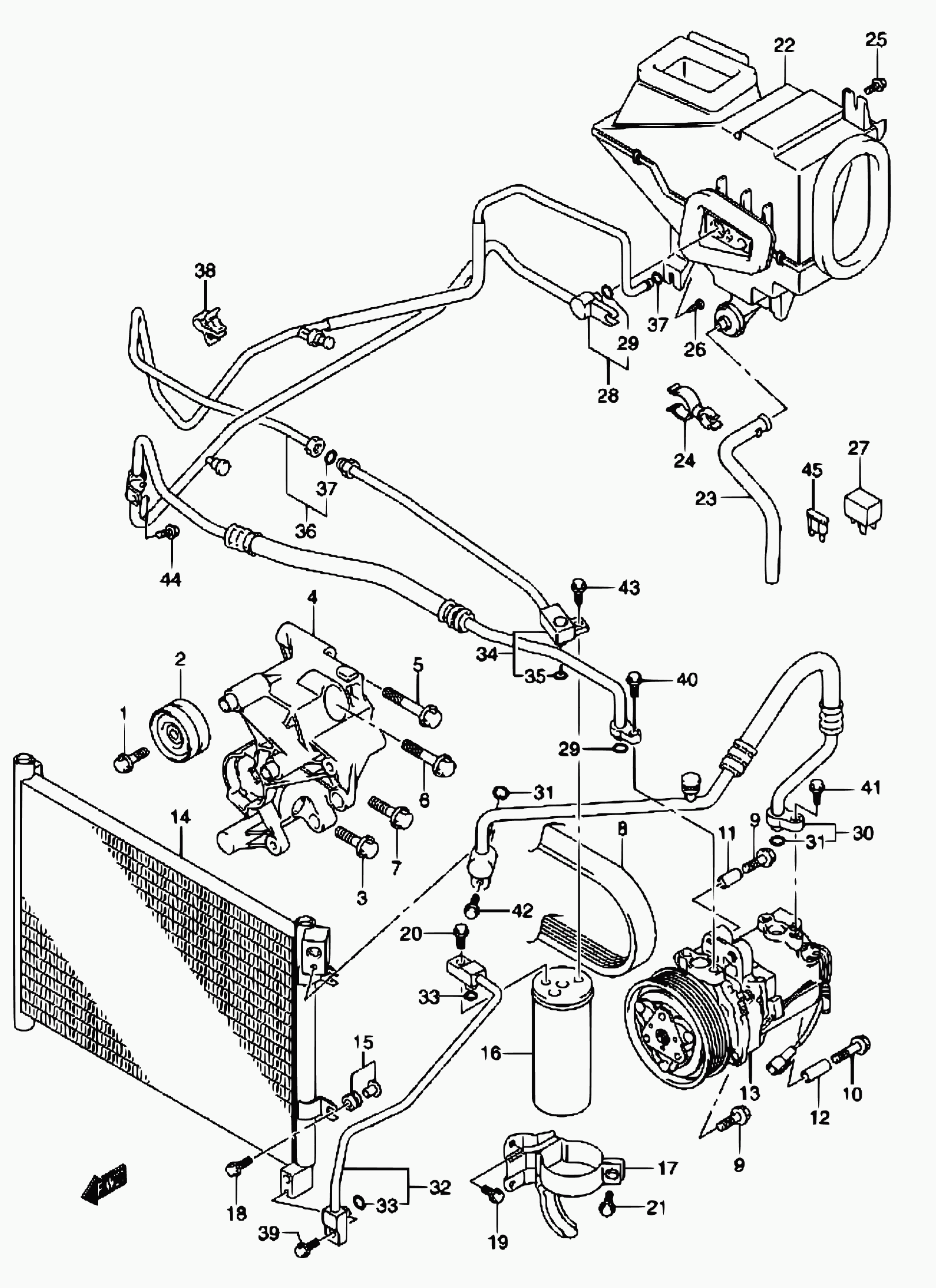 Suzuki 49170-84A80 - Galoppino / Guidacinghia, Cinghia Poly-V autozon.pro