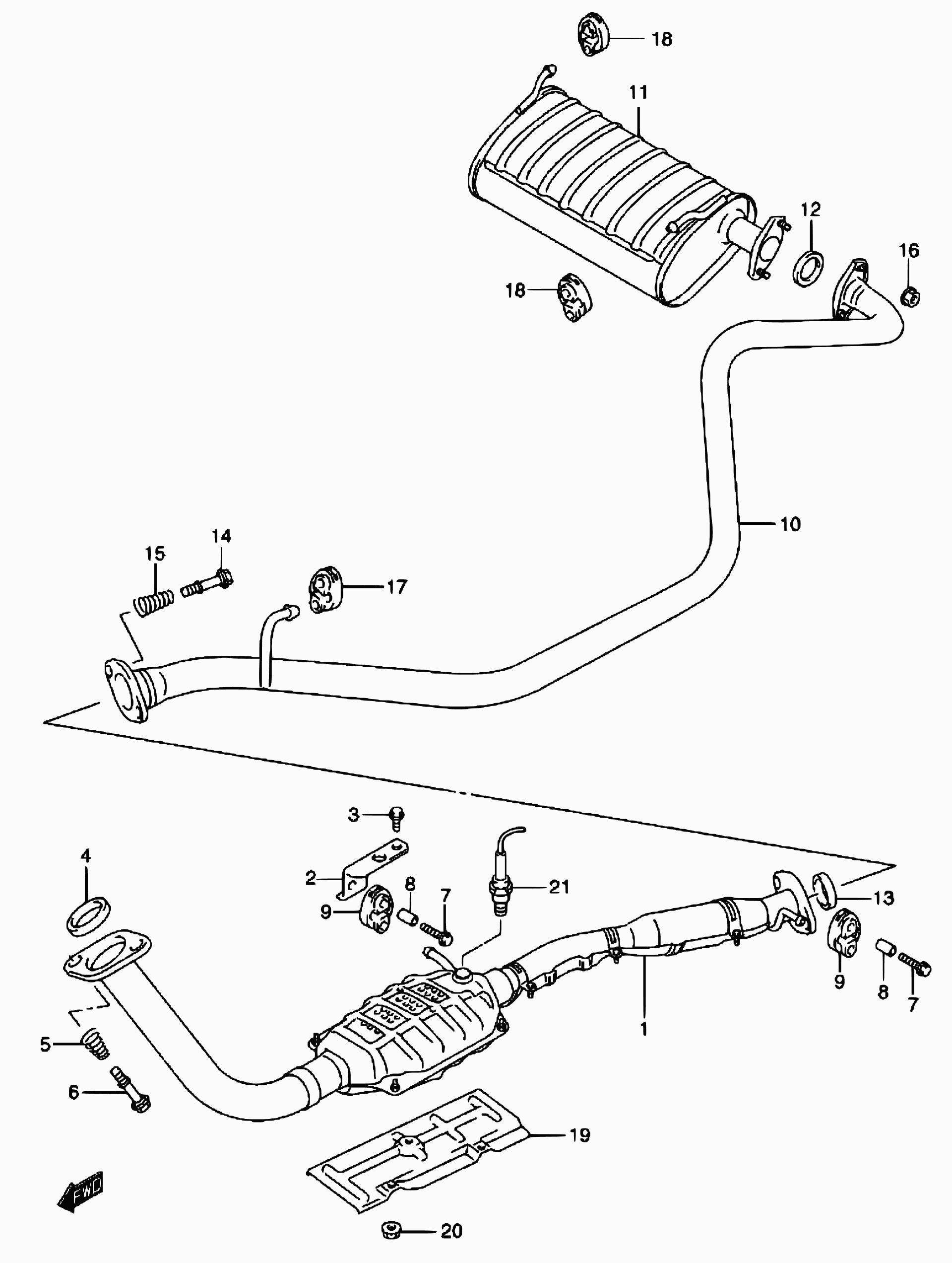 Suzuki 18213-80C01 - Sonda lambda autozon.pro