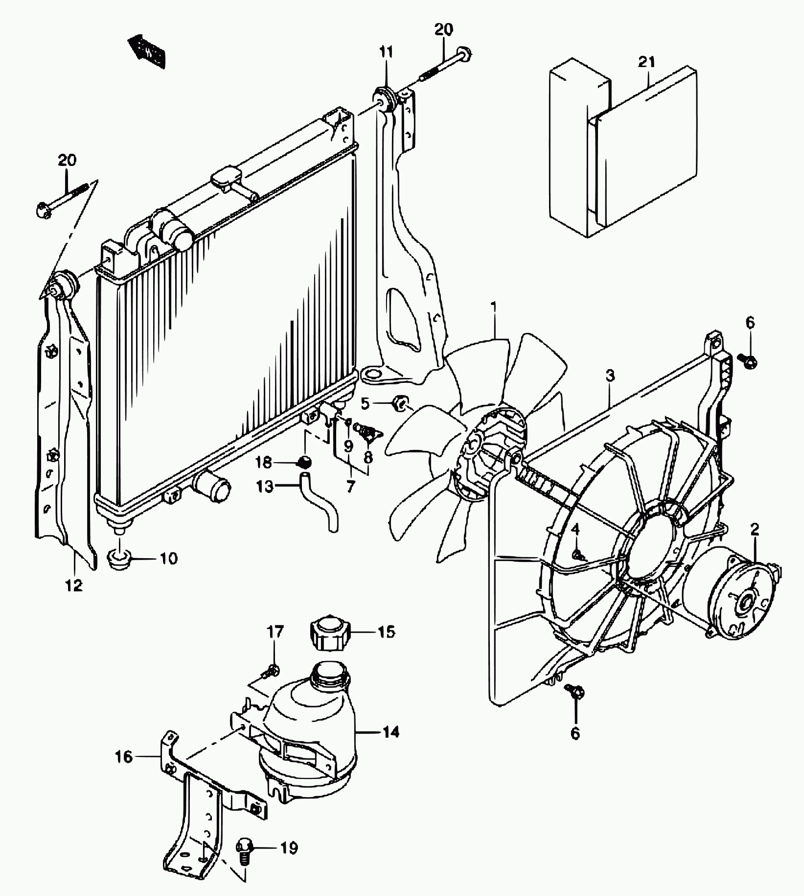 Suzuki 17931-84A00 - Tappo, serbatoio refrigerante autozon.pro