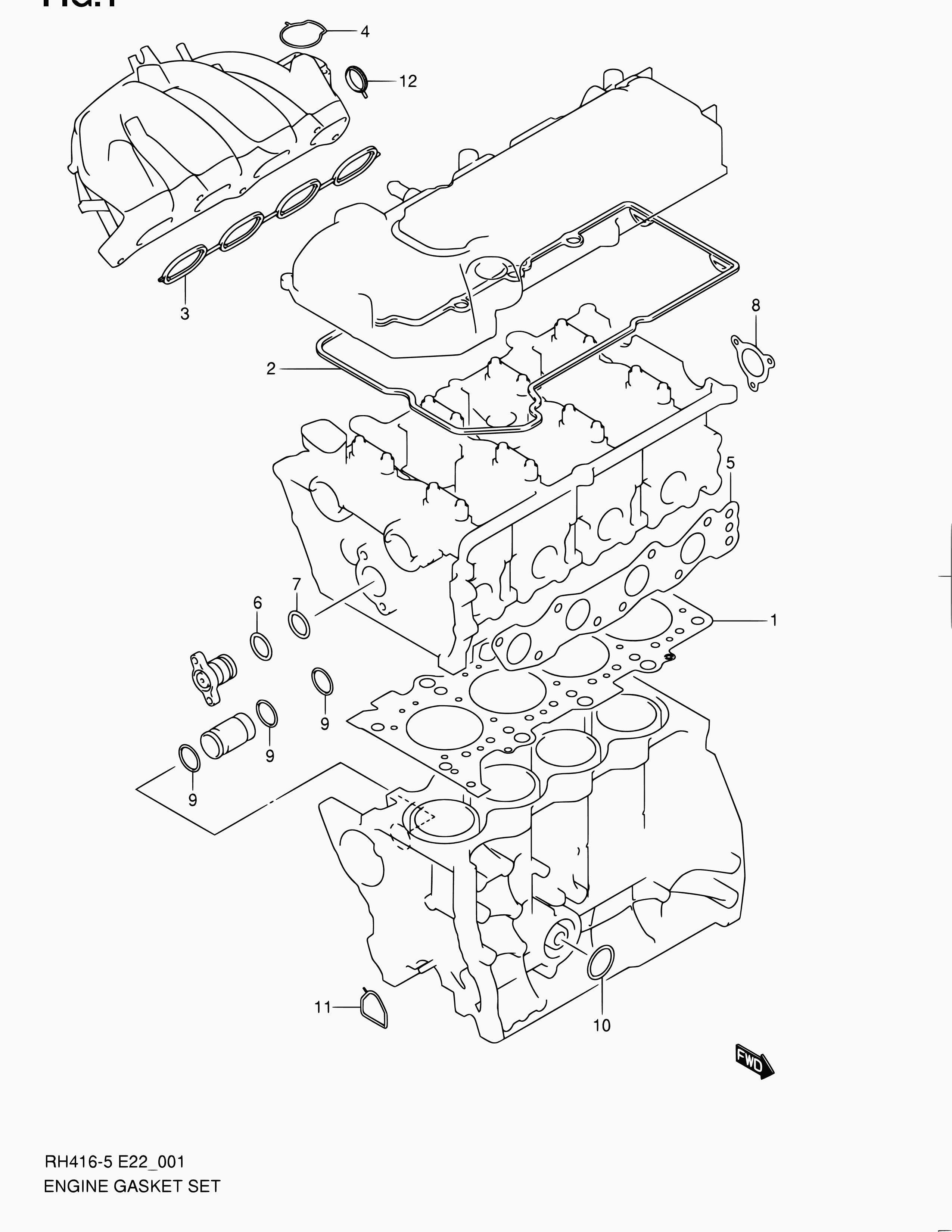 Suzuki 09280-28008 - Guarnizione, Pompa olio autozon.pro