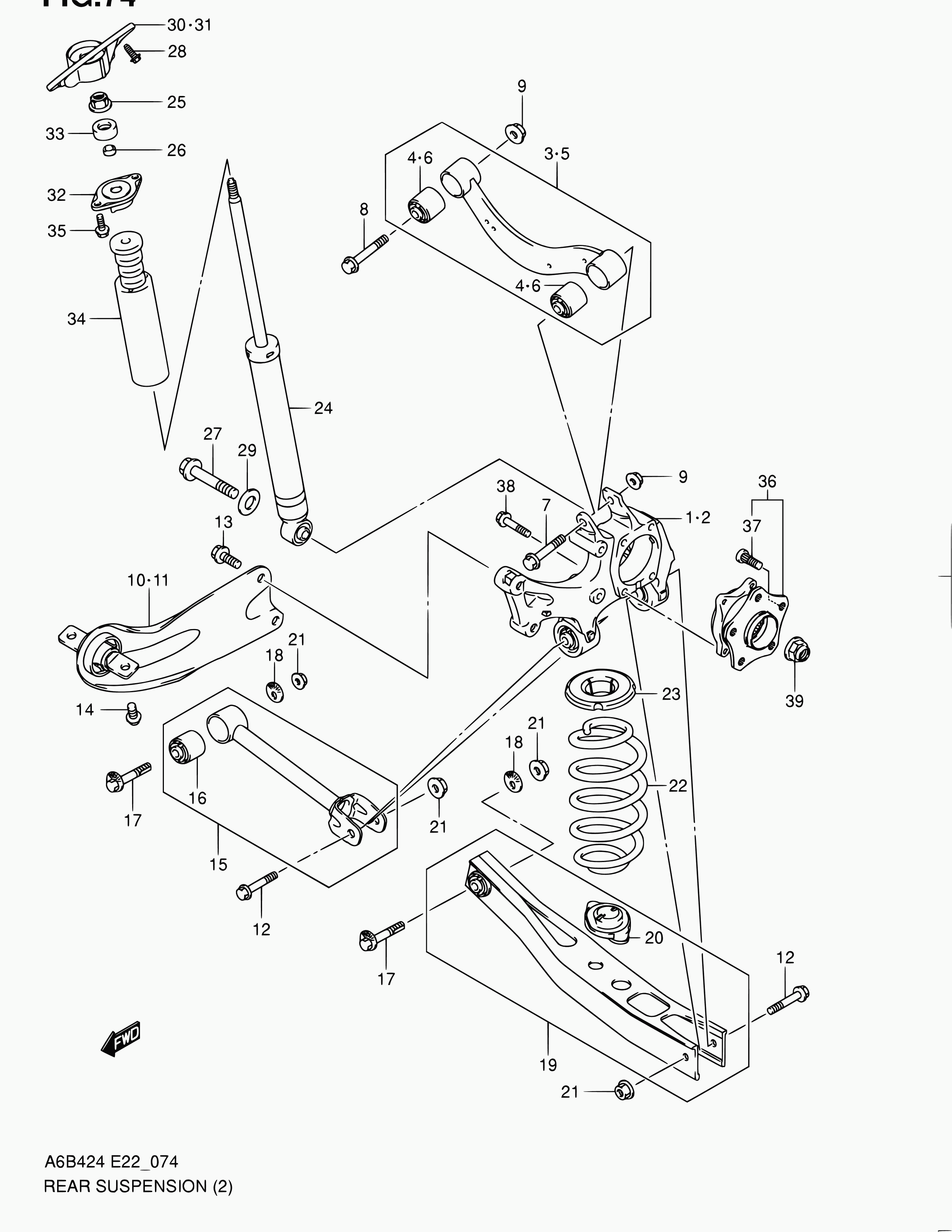 Suzuki 43402-57L51 - Kit cuscinetto ruota autozon.pro