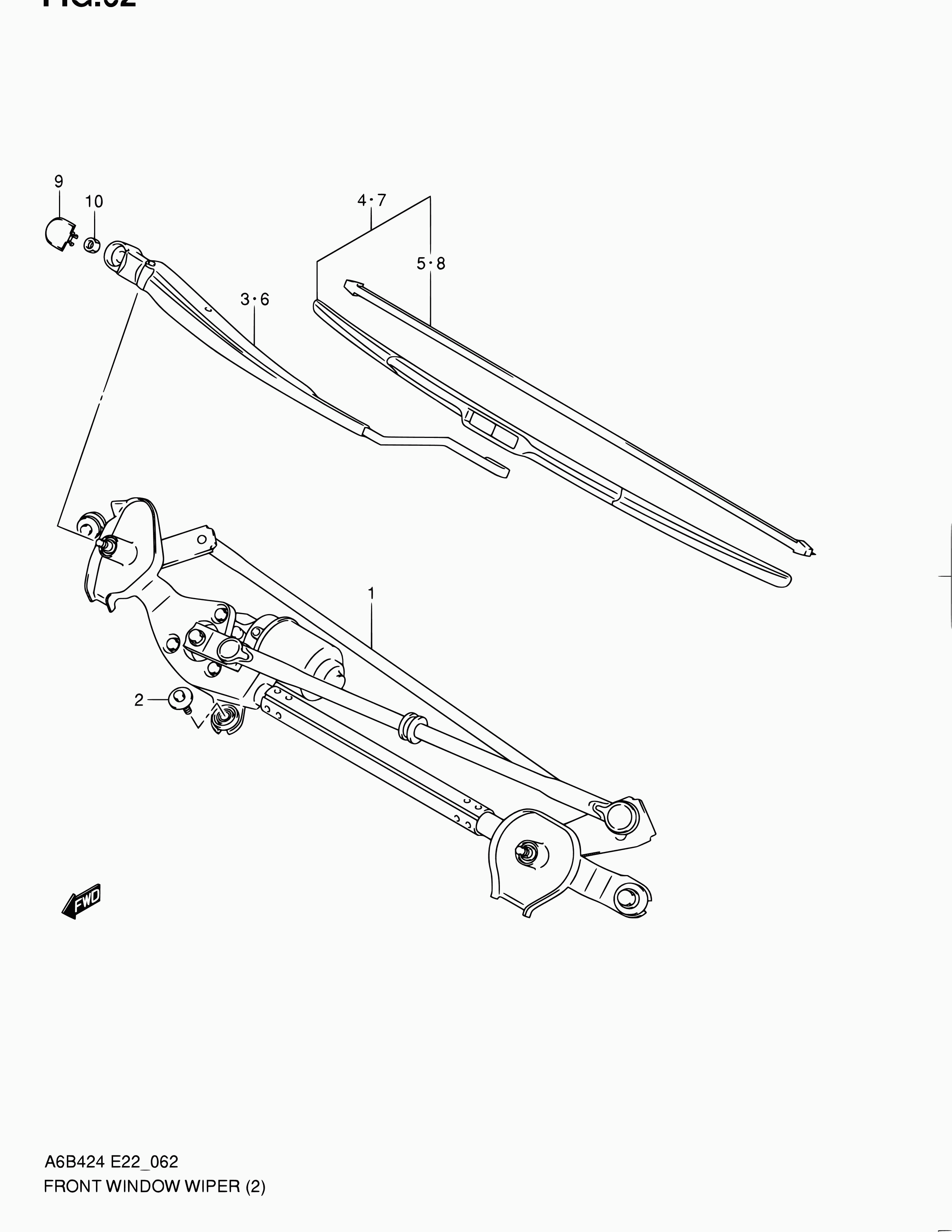 Suzuki 38340-57L30 - Spazzola tergi autozon.pro