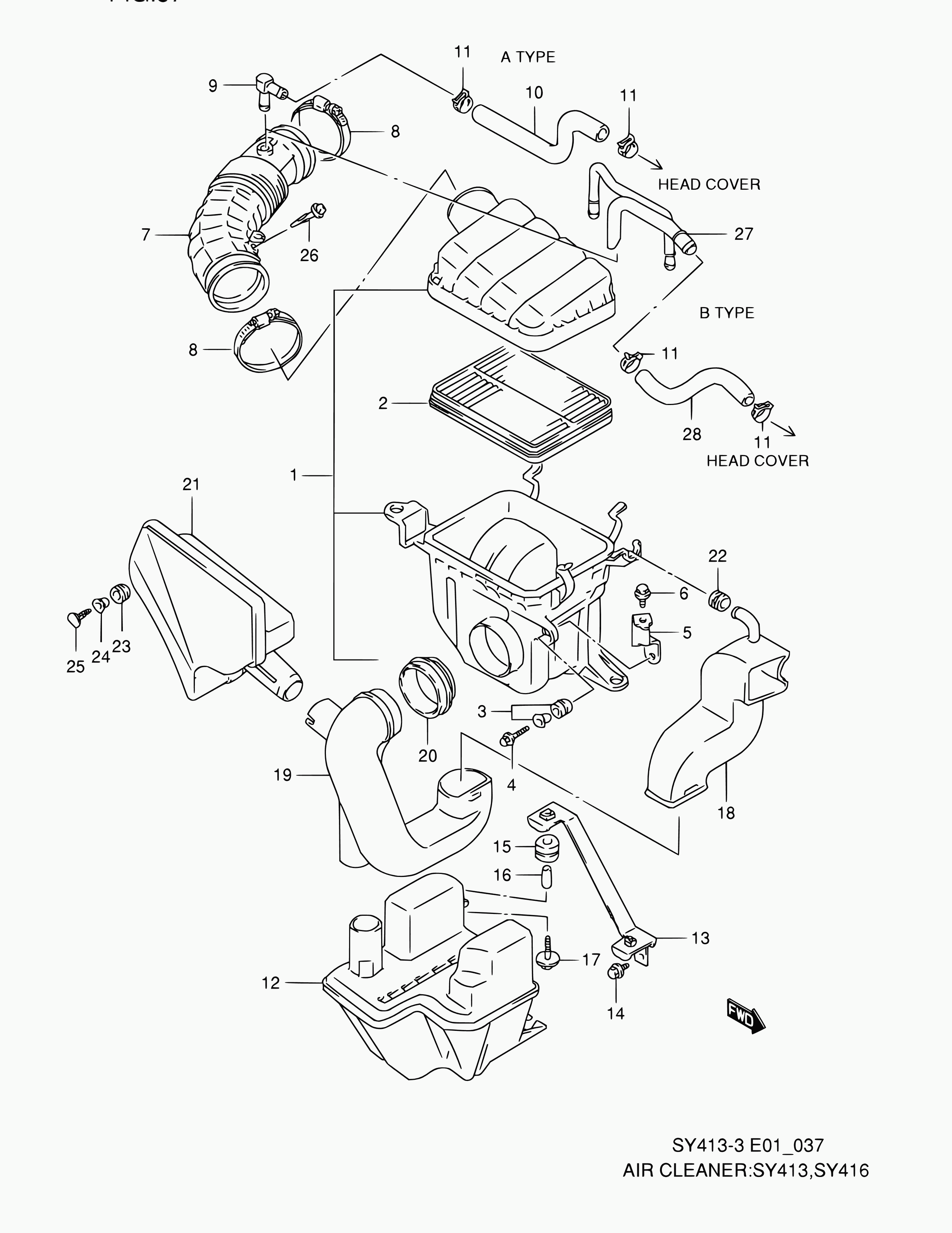 Suzuki 13650-52G00 - Sensore, Temperatura aria aspirata autozon.pro