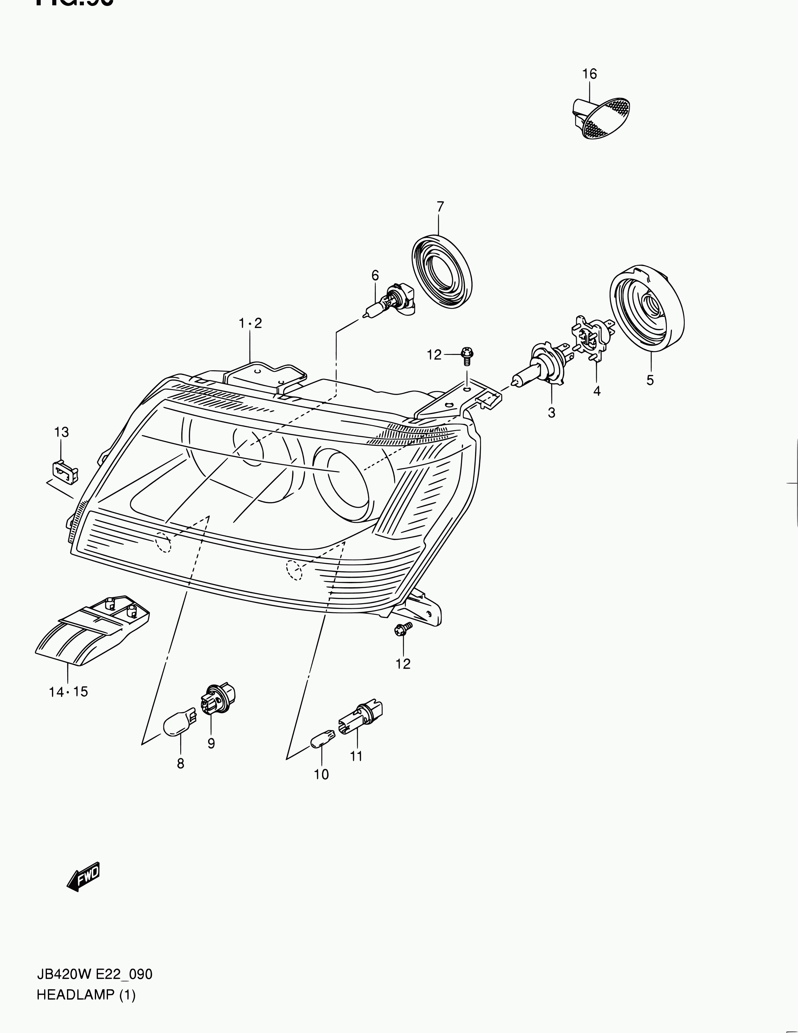 Suzuki 09471-12151 - Lampadina, Fendinebbia autozon.pro