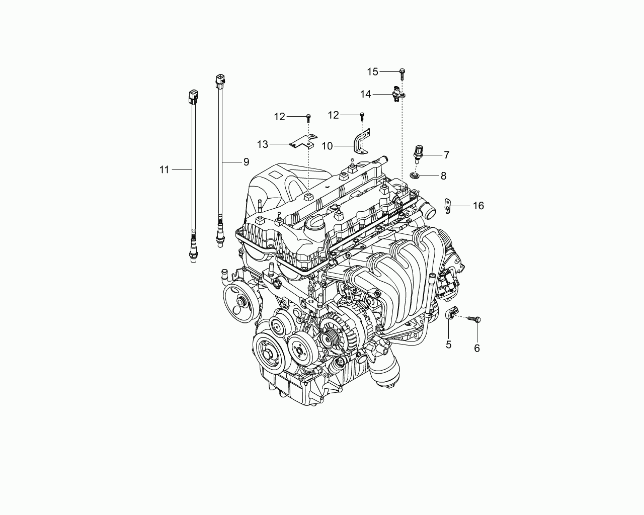 Ssangyong 1725400117 - Sonda lambda autozon.pro