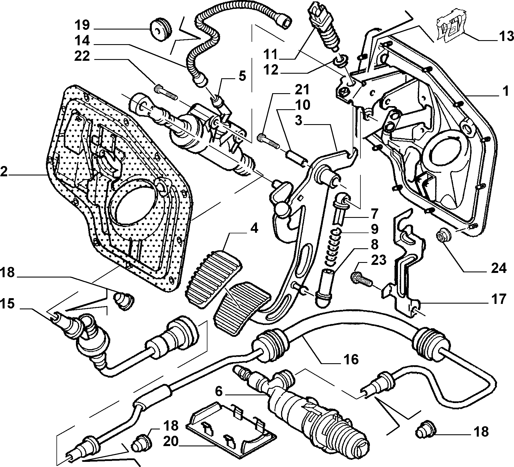 PEUGEOT 96 318 766 80 - Cilindro secondario, Frizione autozon.pro