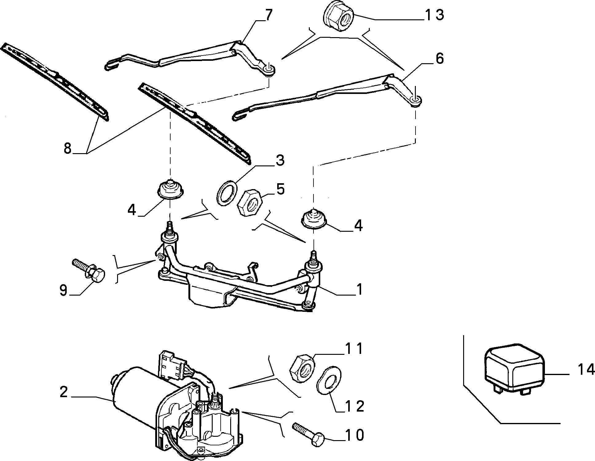 FIAT 5911181 - Spazzola tergi autozon.pro