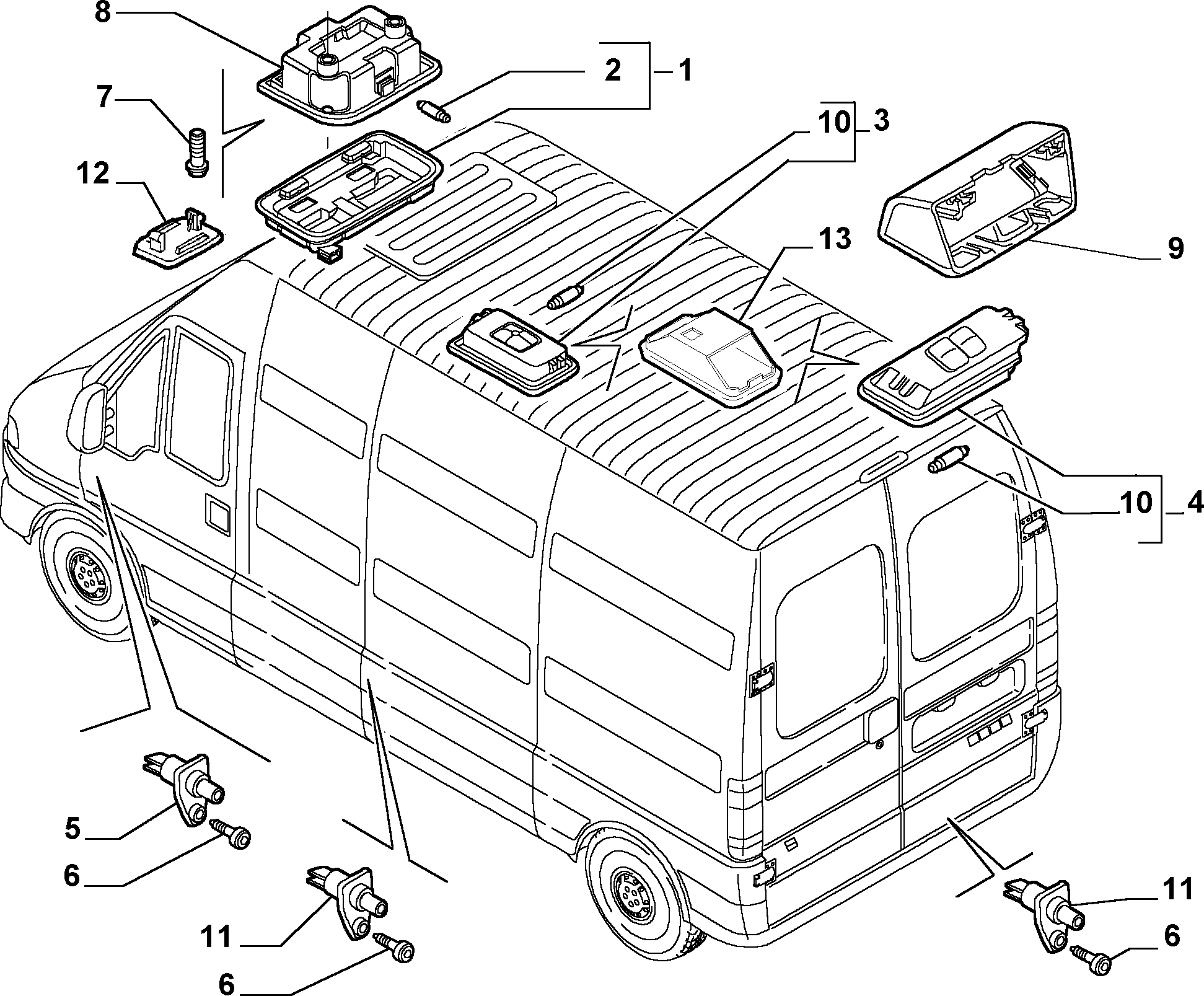 FIAT 71718217 - Lampadina, luce perimetrale / d'ingombro autozon.pro