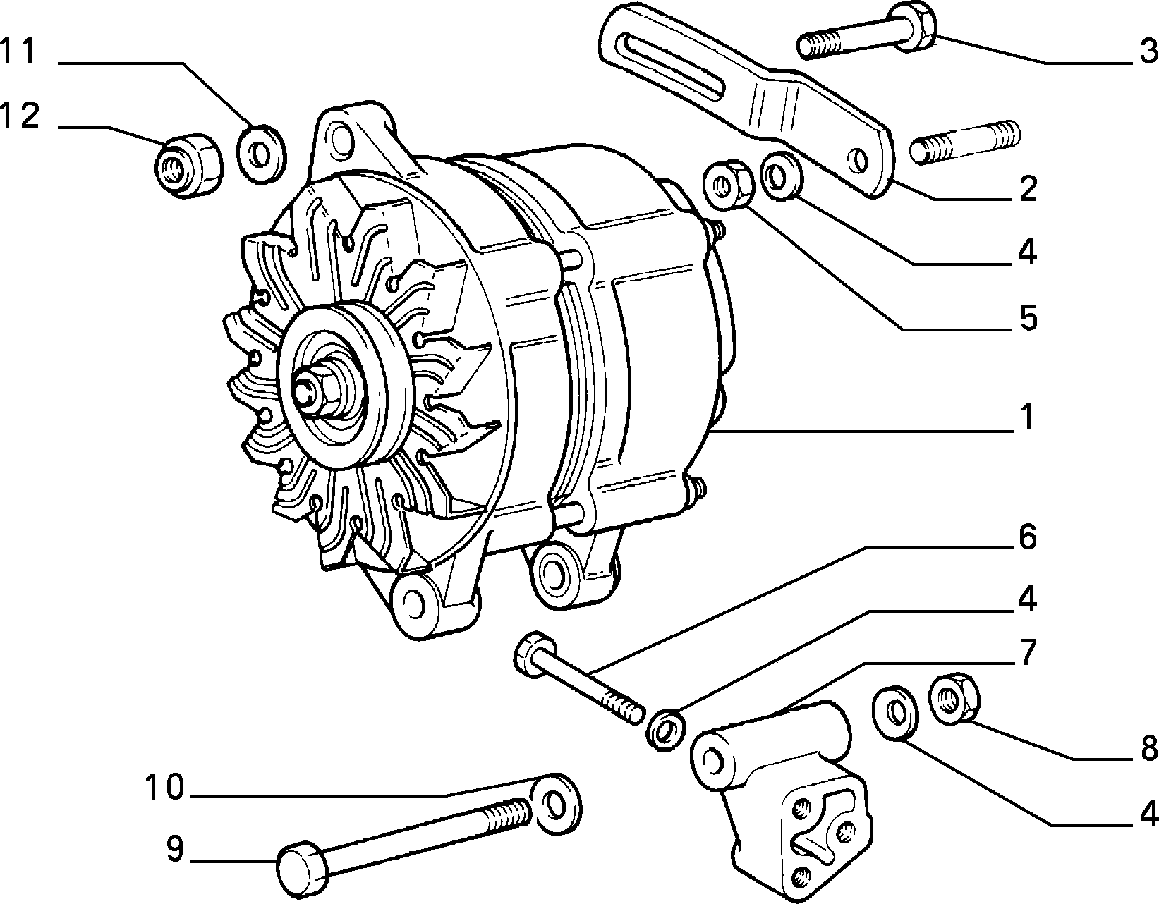 Alfa Romeo 4769911 - Alternatore autozon.pro