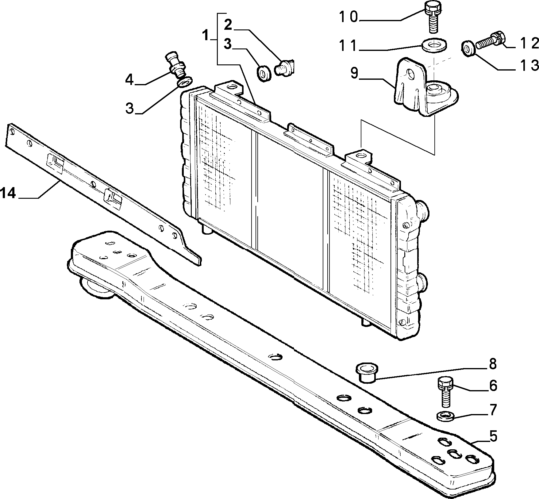 PEUGEOT 1311003080 - Radiatore, Raffreddamento motore autozon.pro